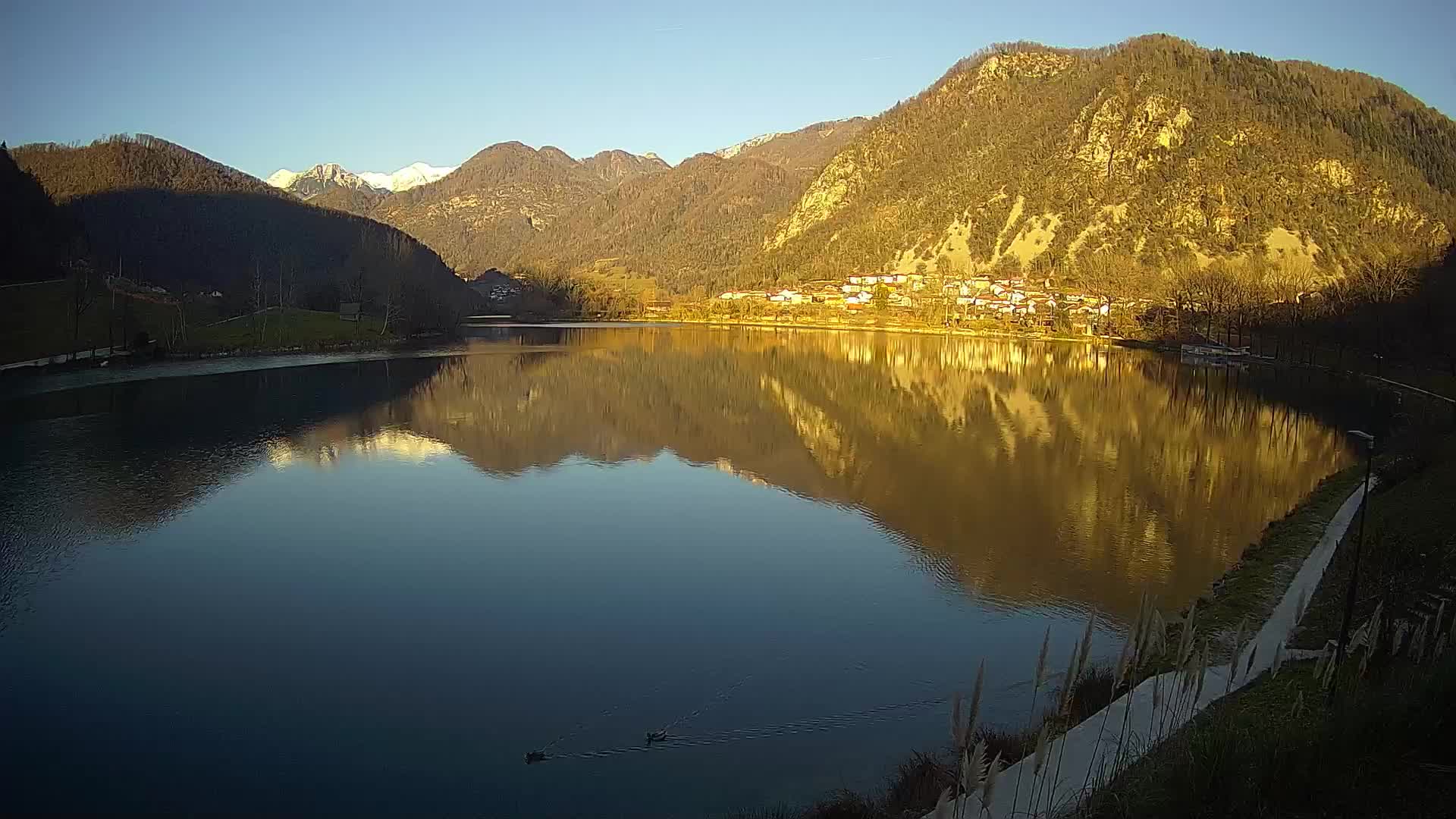 LIVE Webcam Most na Soči lake – Slovenia