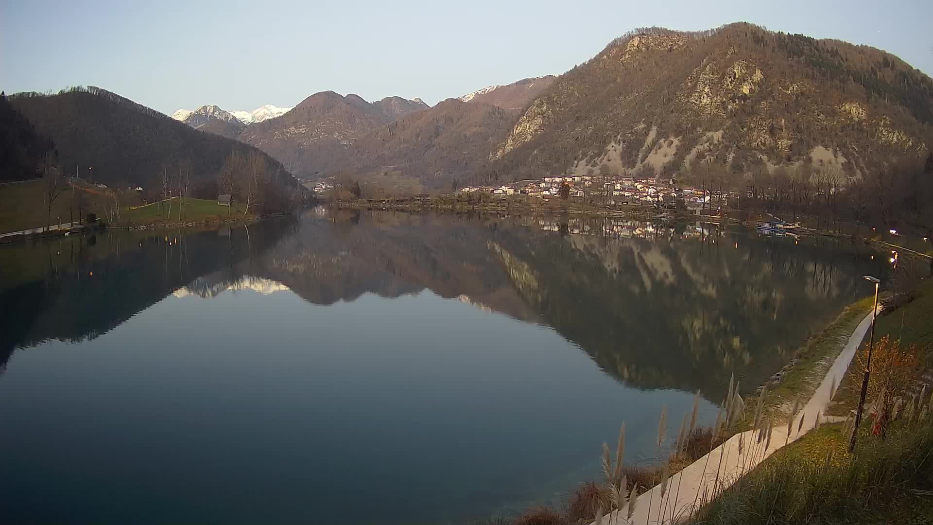 LIVE Webcam Most na Soči lake – Slovenia