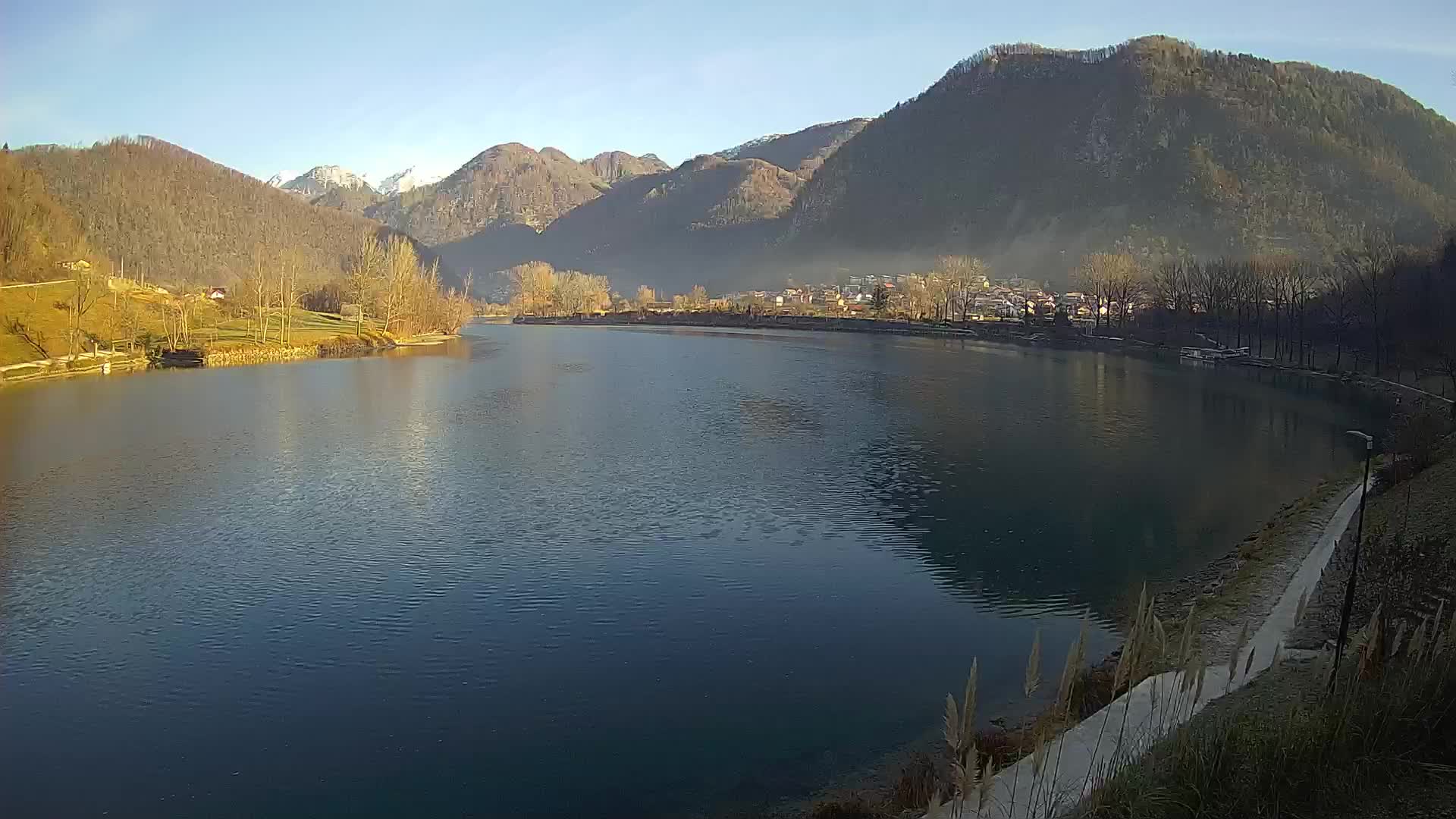 LIVE Webcam Most na Soči lake – Slovenia