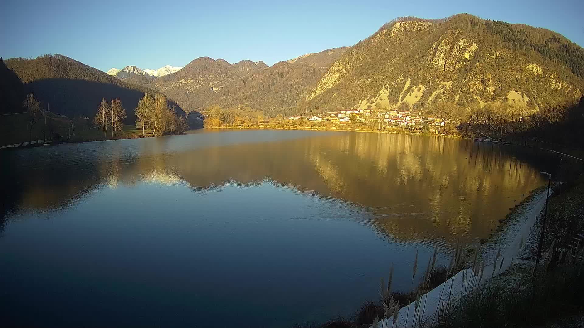 Most na Soči – Panoramic view of Lake