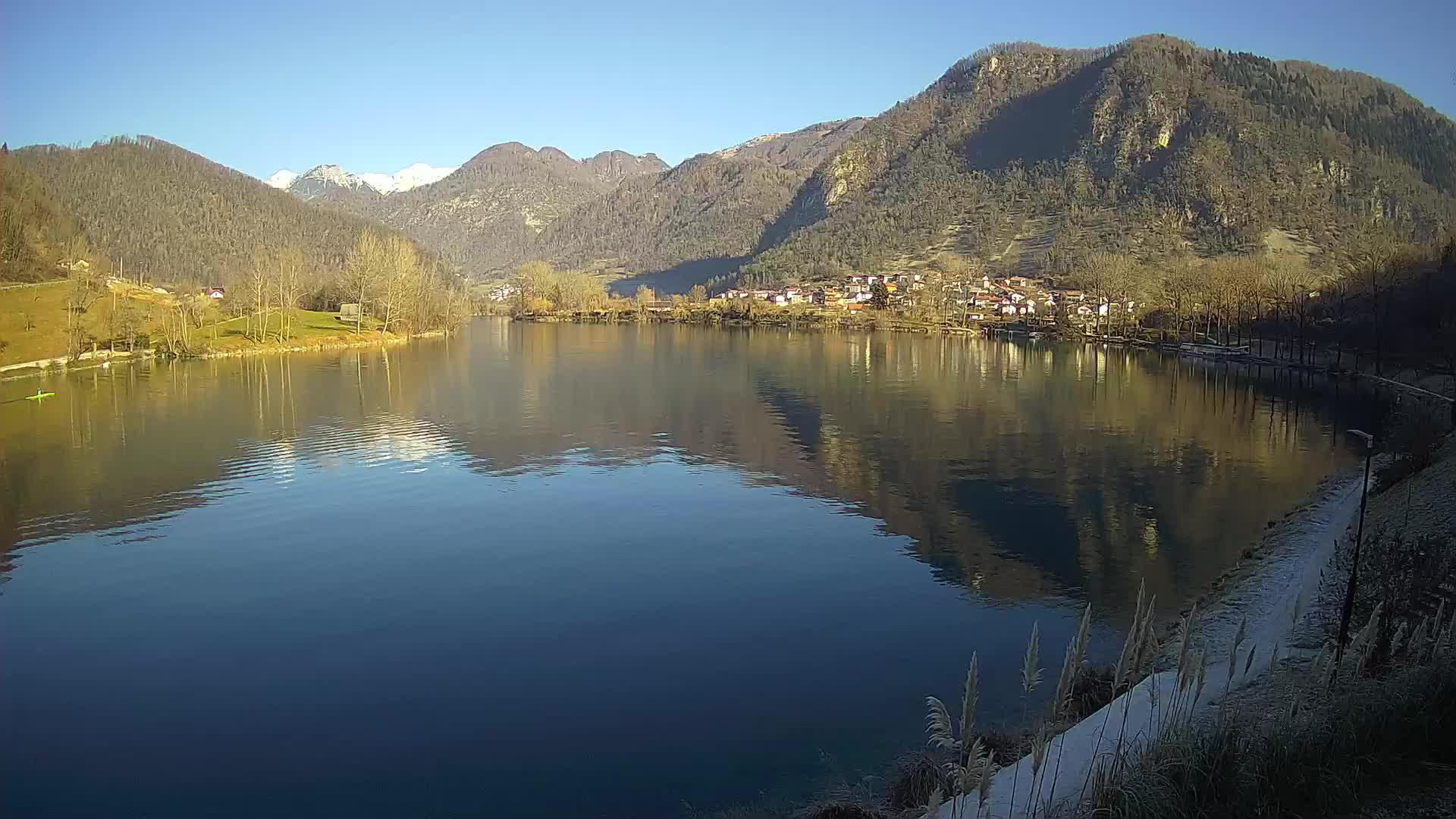 Most na Soči – Panoramic view of Lake