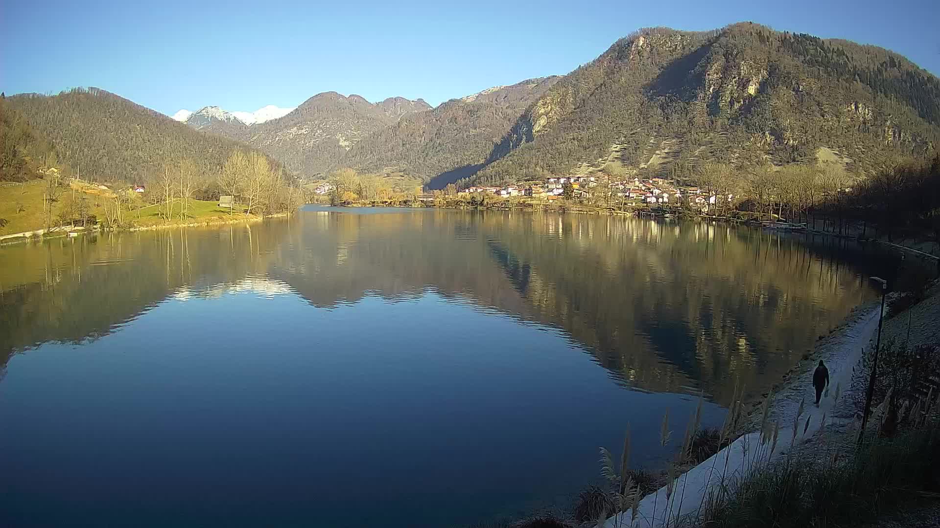 LIVE Webcam Most na Soči lake – Slovenia