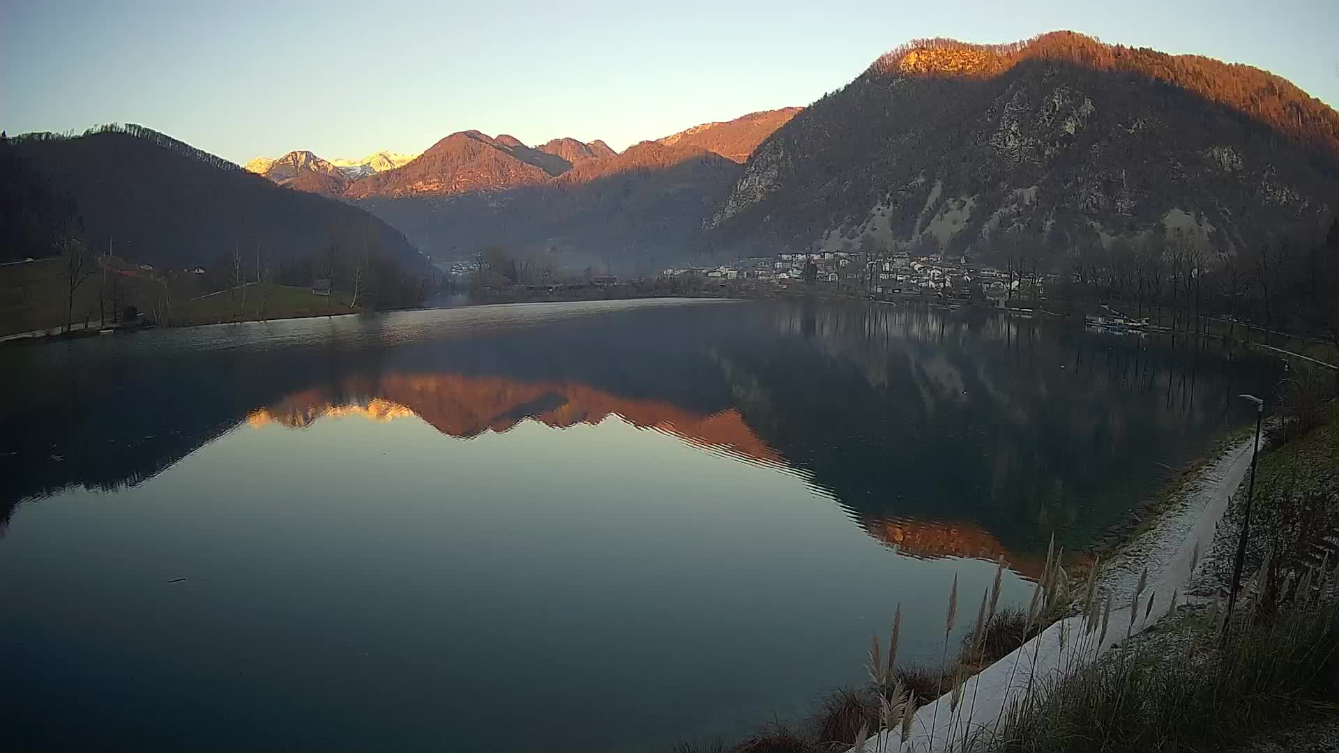 LIVEcam Most na Soči lago – Slovenia