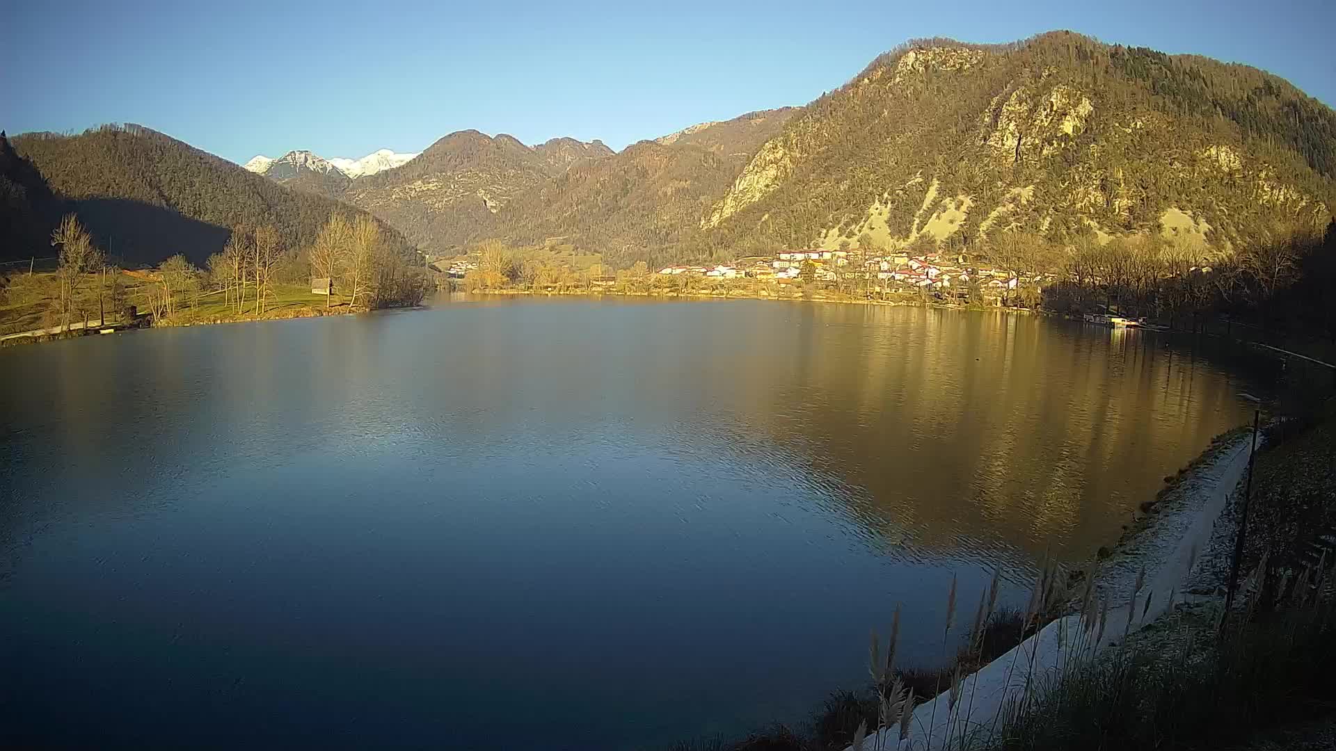 LIVE Webcam Most na Soči lake – Slovenia