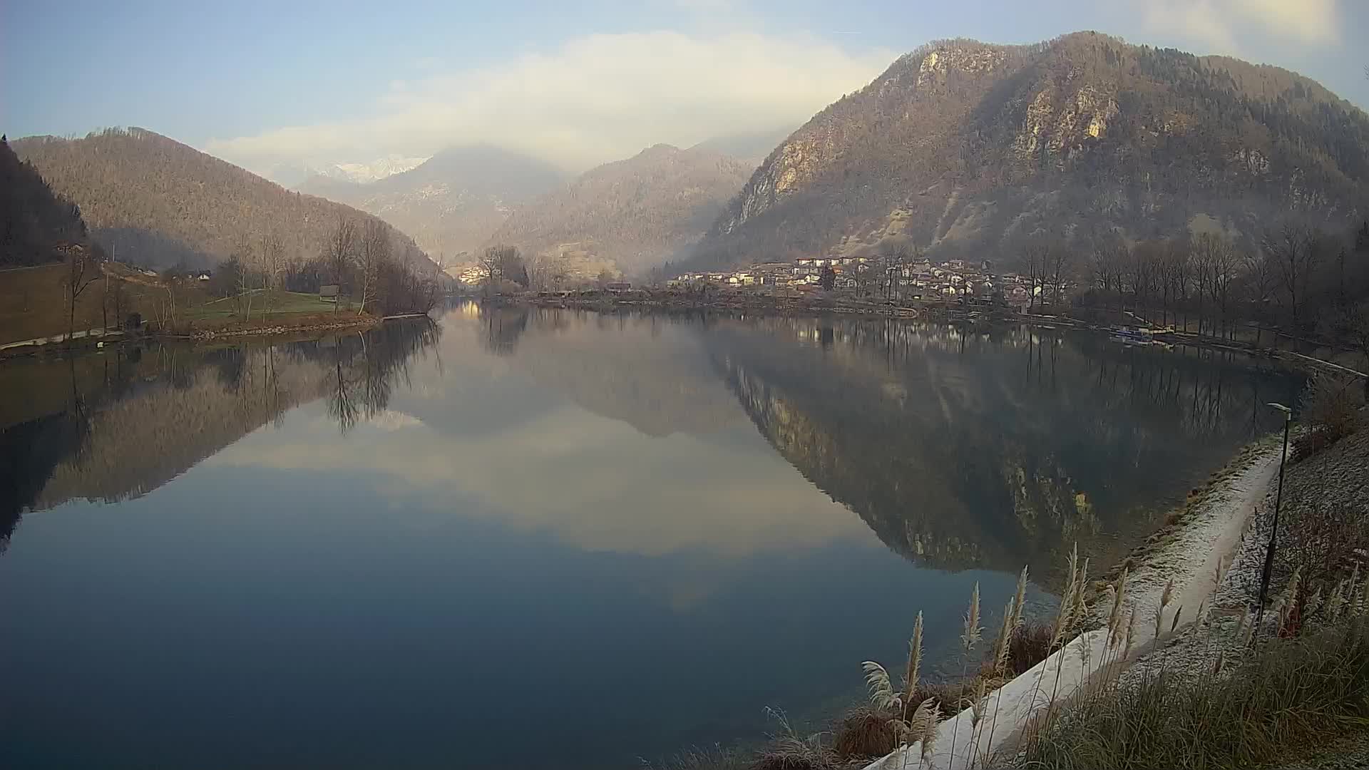 Most na Soči – Panoramic view of Lake