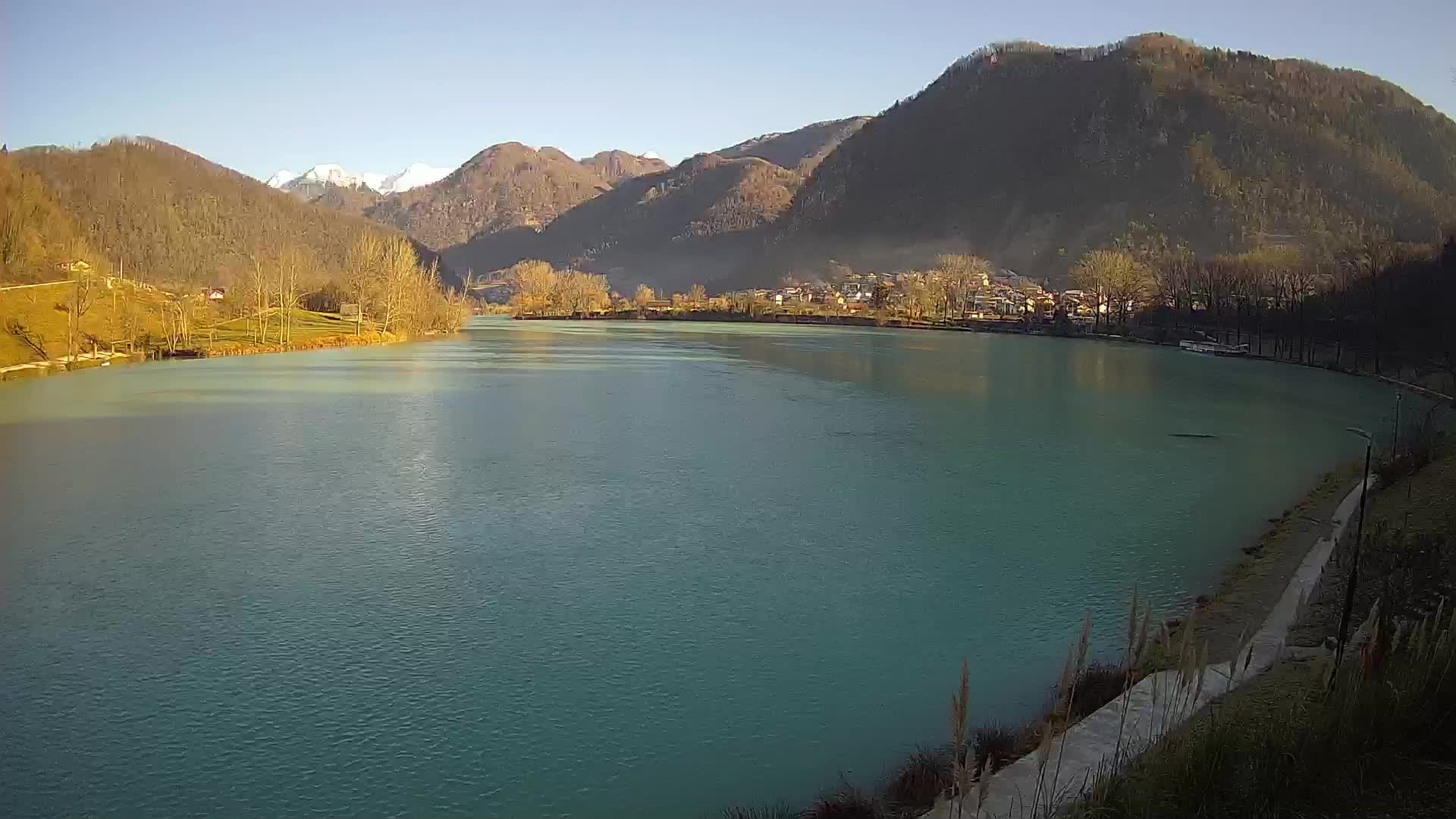 Most na Soči – Panoramic view of Lake