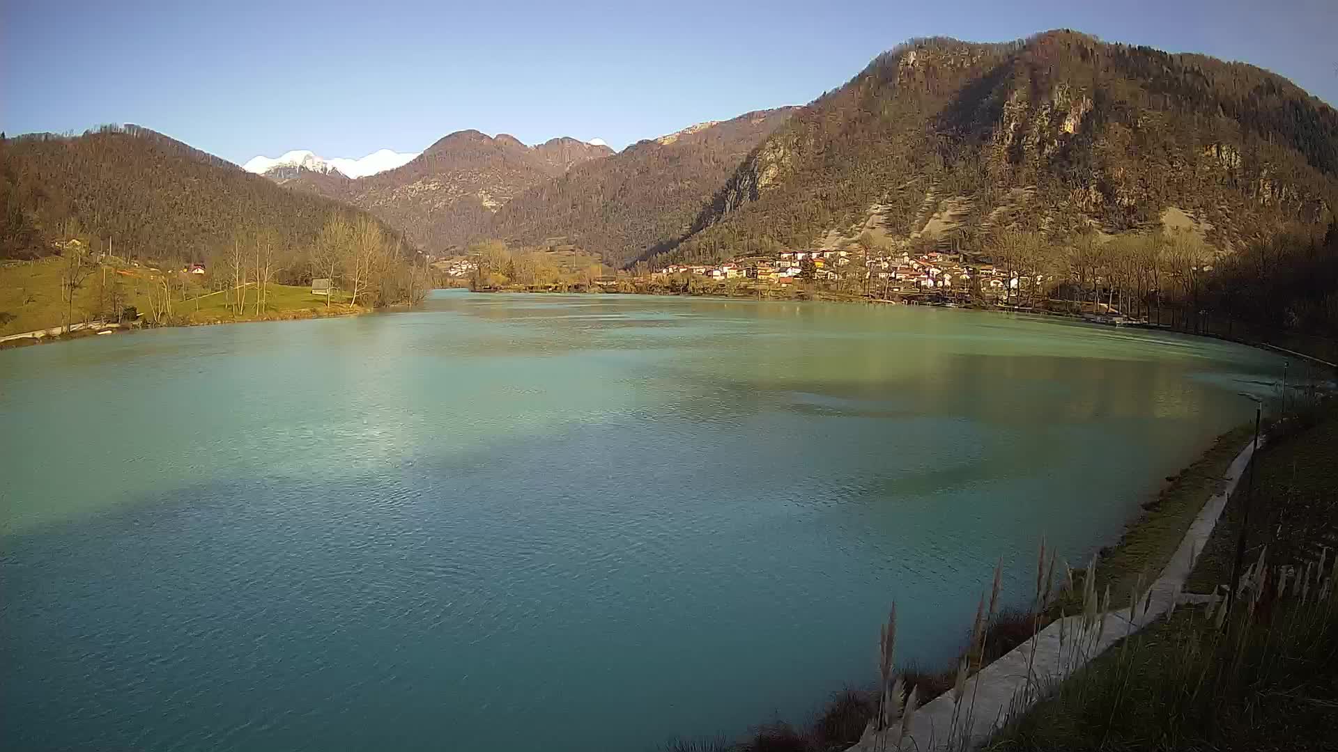 Most na Soči – Panorama del lago