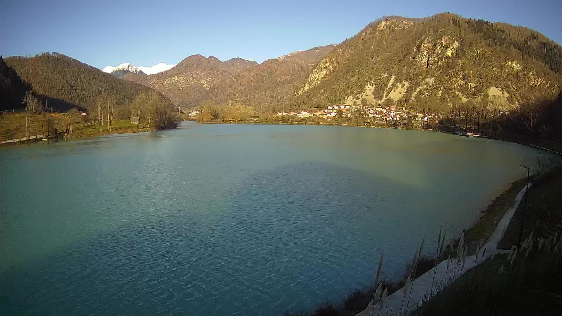 Most na Soči – Panoramic view of Lake