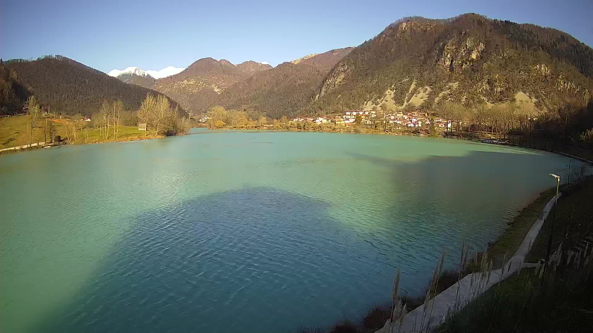 LIVE Webcam Most na Soči lake – Slovenia