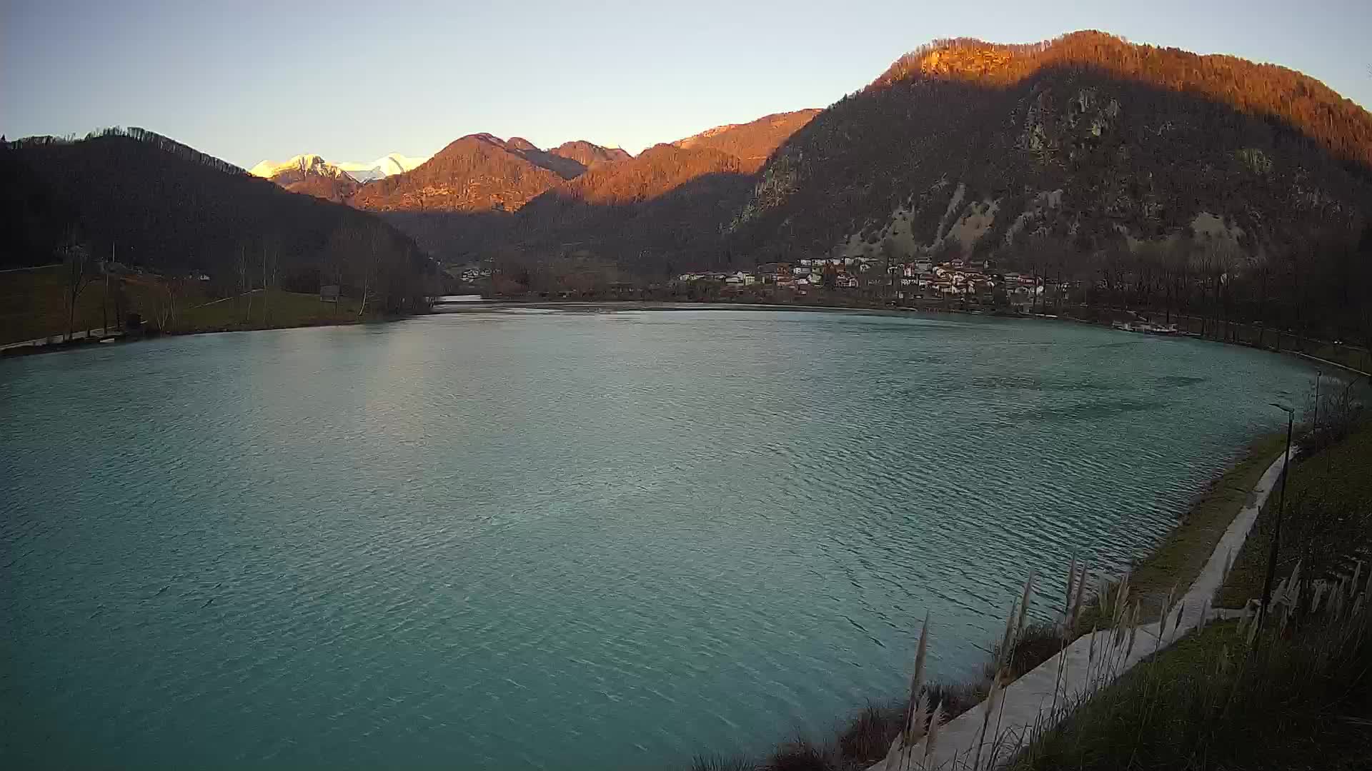 LIVE Webcam Most na Soči lake – Slovenia