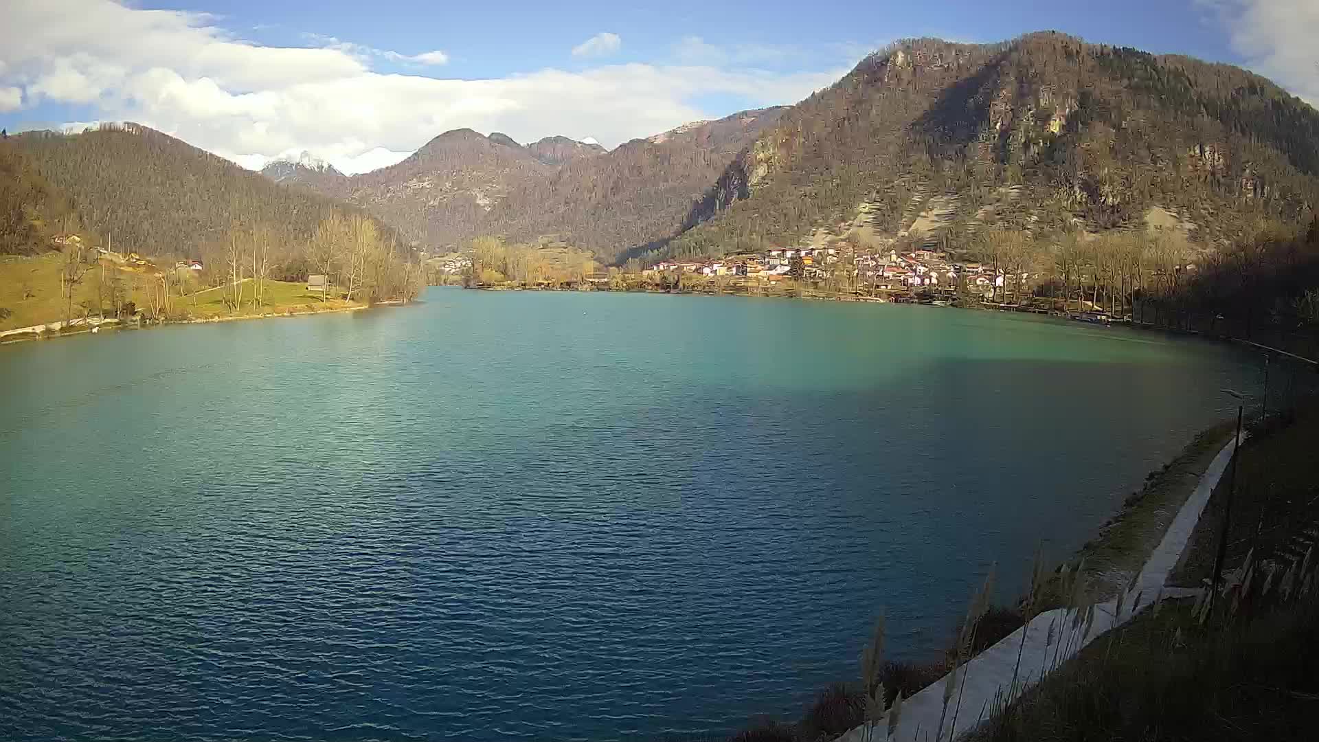 Most na Soči – Panoramic view of Lake