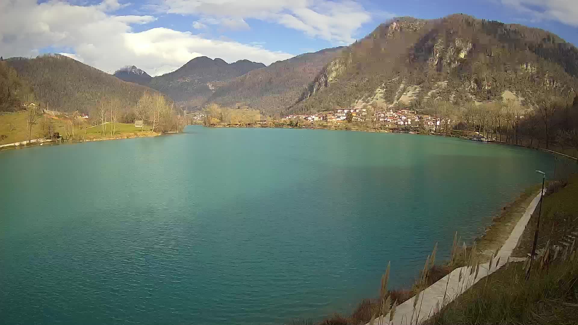 Most na Soči – Panoramic view of Lake