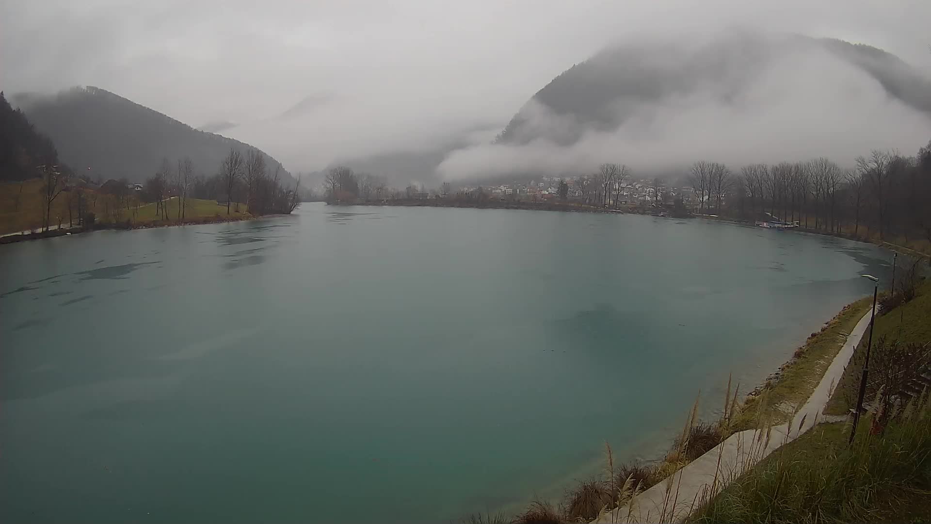 LIVE Webcam Most na Soči lake – Slovenia