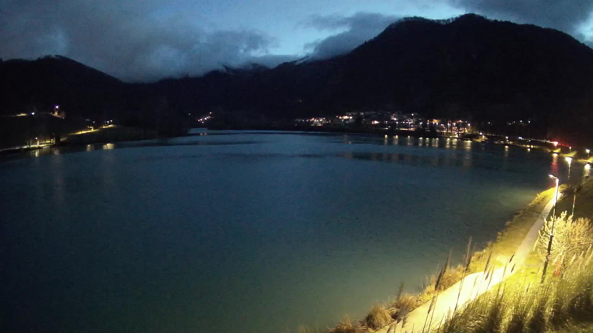 Most na Soči – Panoramic view of Lake