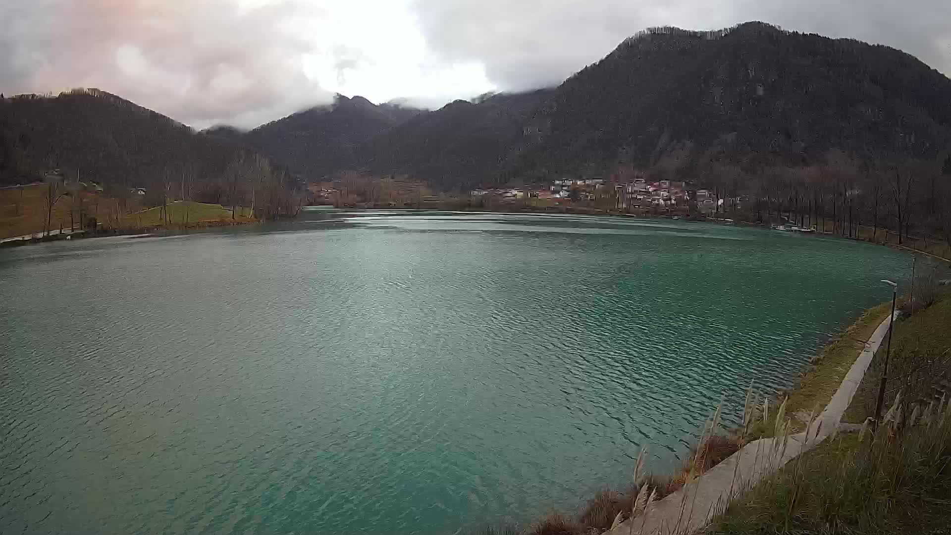 Most na Soči – Panoramic view of Lake