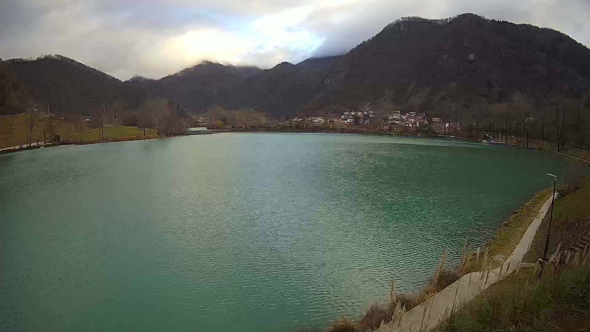 Most na Soči – Panorama del lago