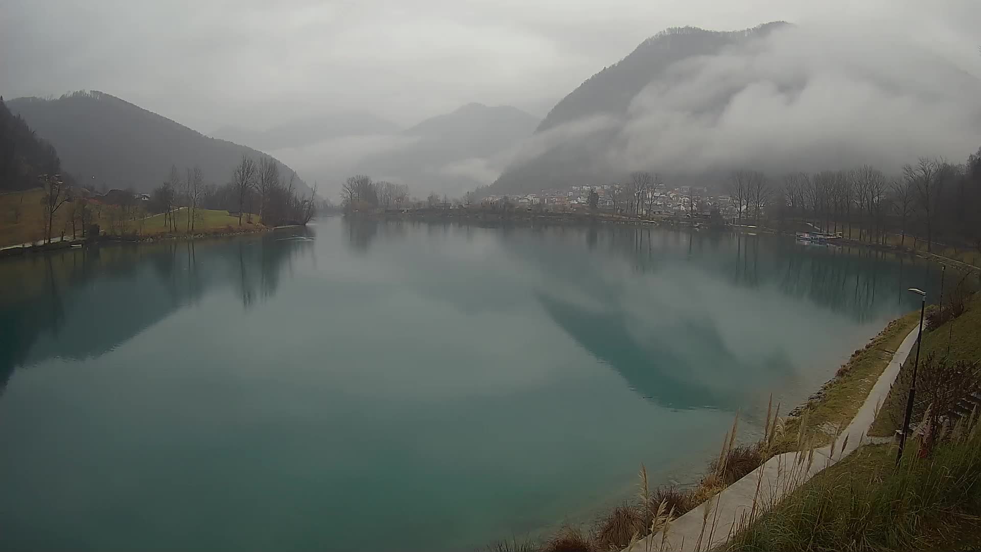 LIVE Webcam Most na Soči lake – Slovenia