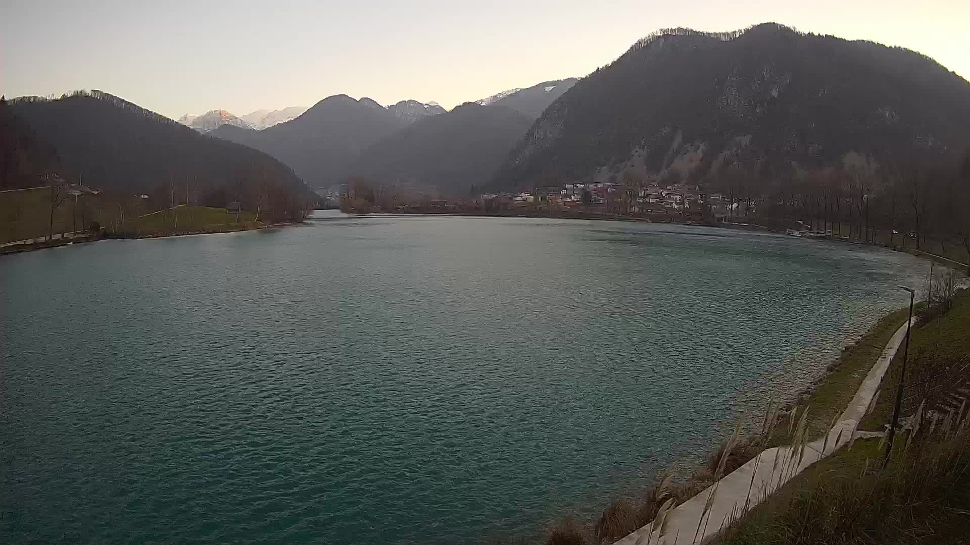 Most na Soči – Panorama del lago