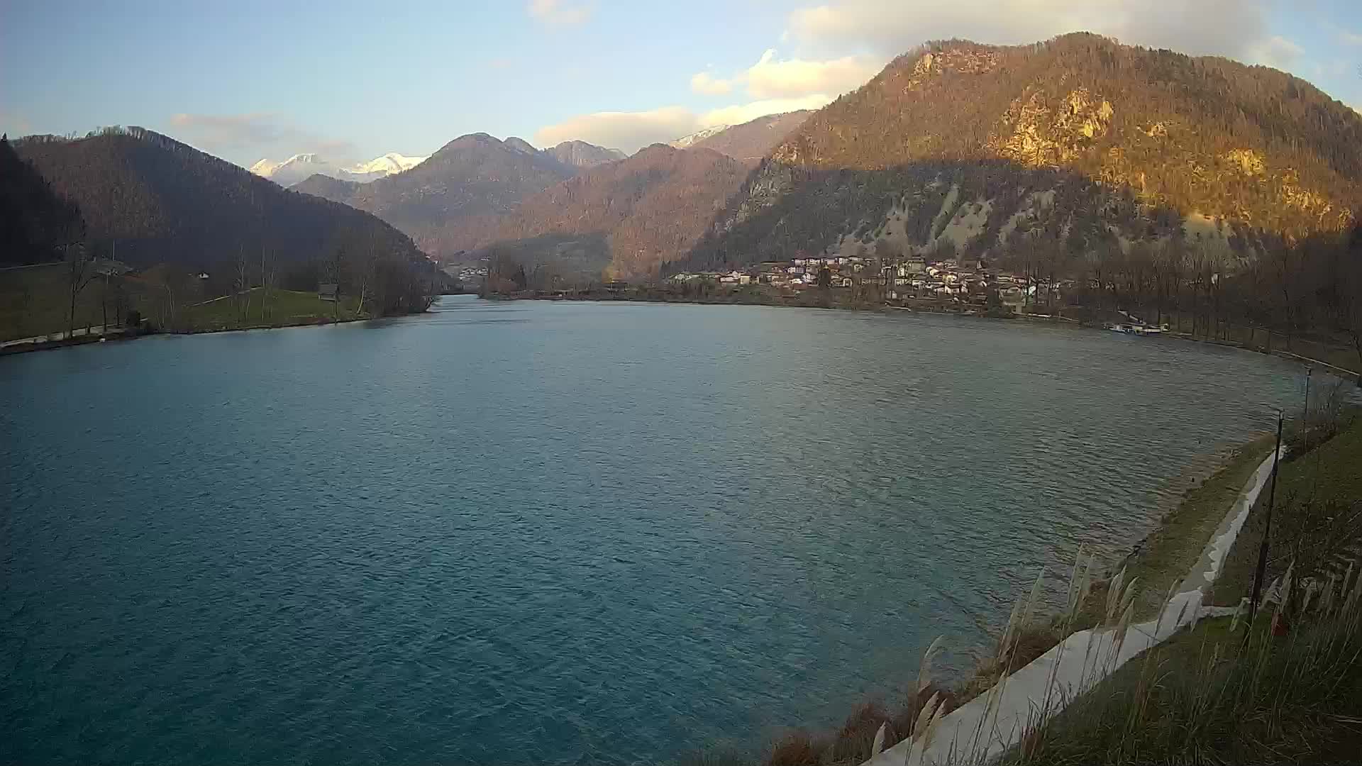 Most na Soči – Panoramic view of Lake