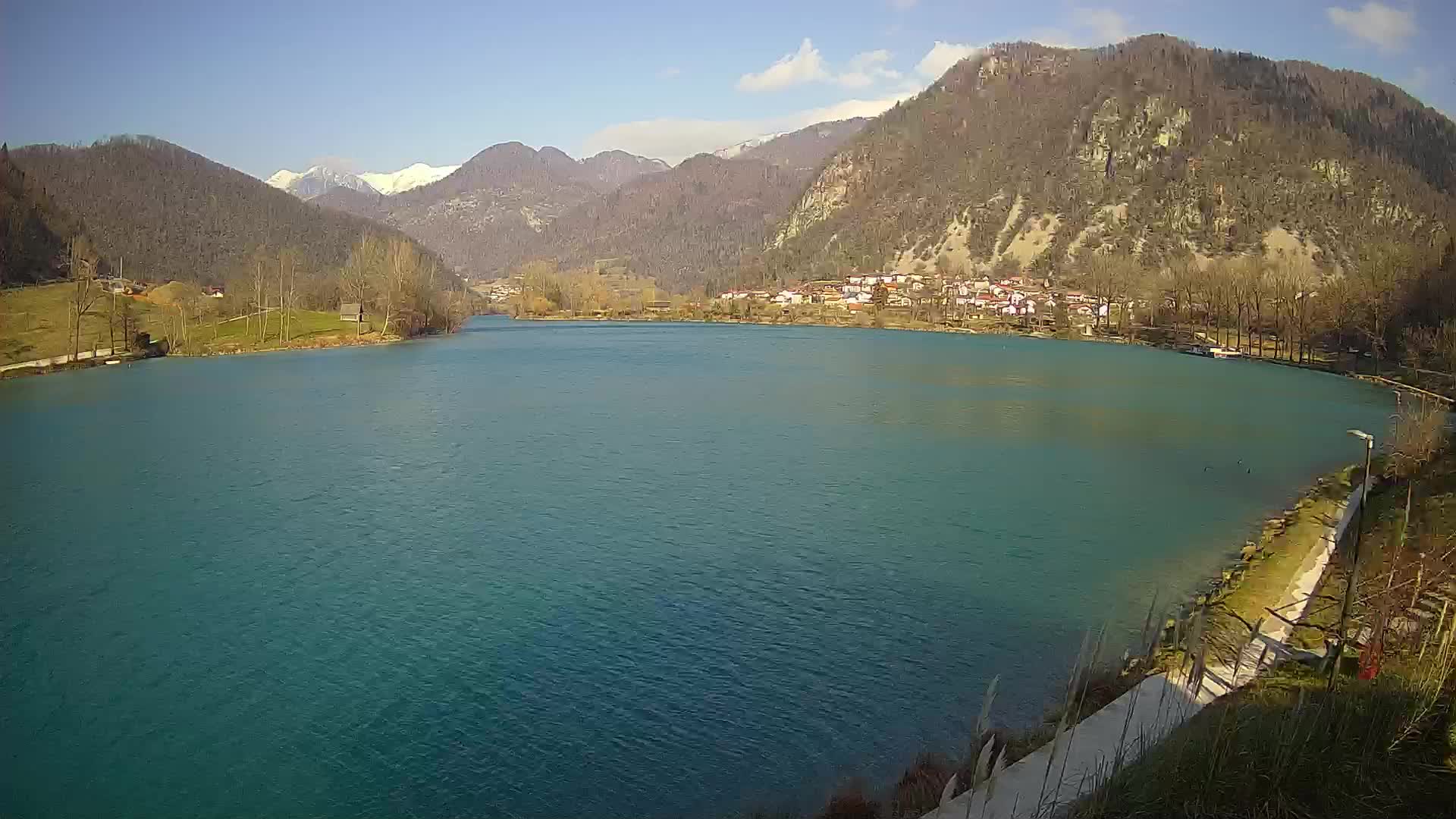 LIVE Webcam Most na Soči lake – Slovenia