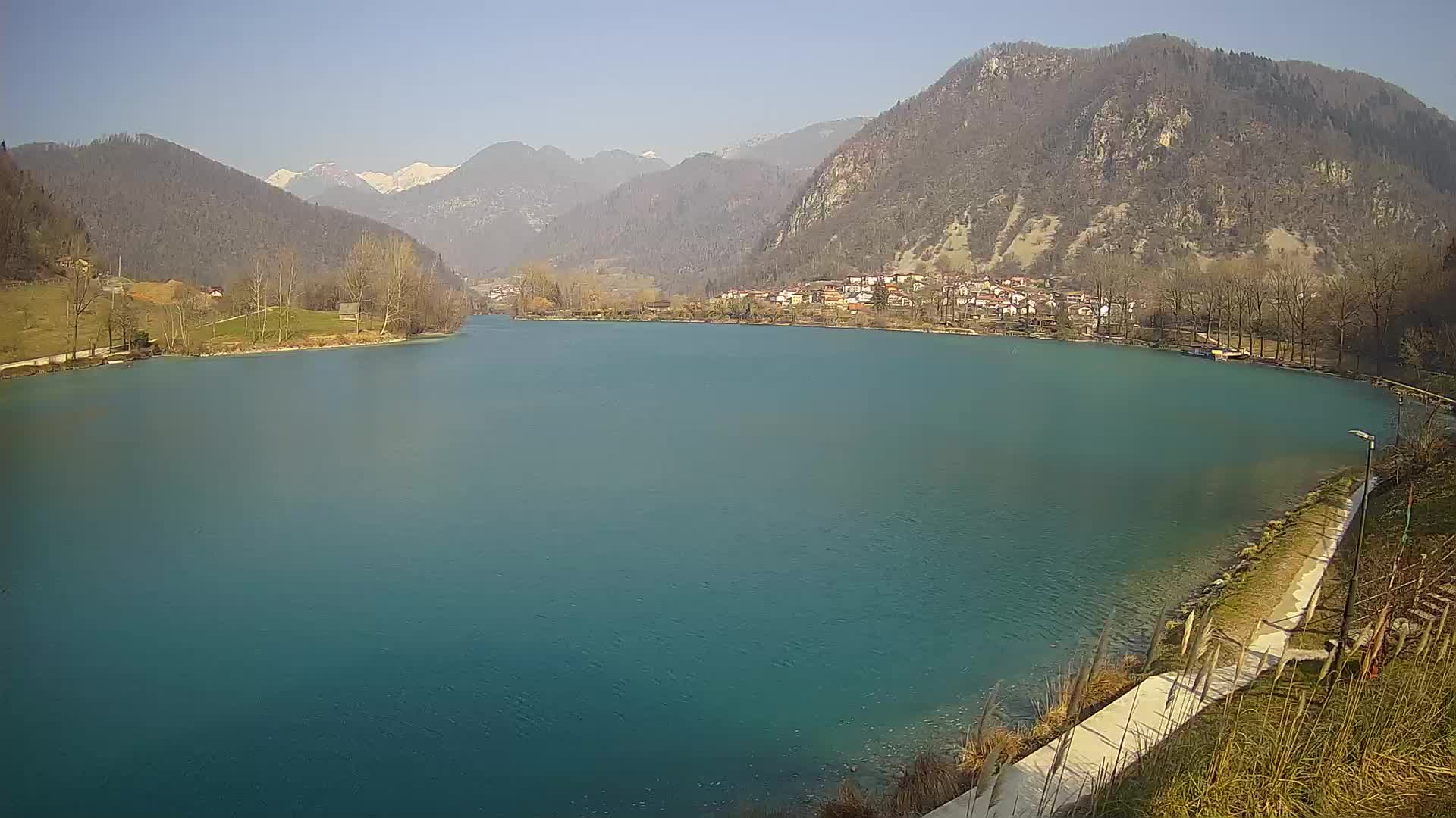 LIVE Webcam Most na Soči lake – Slovenia