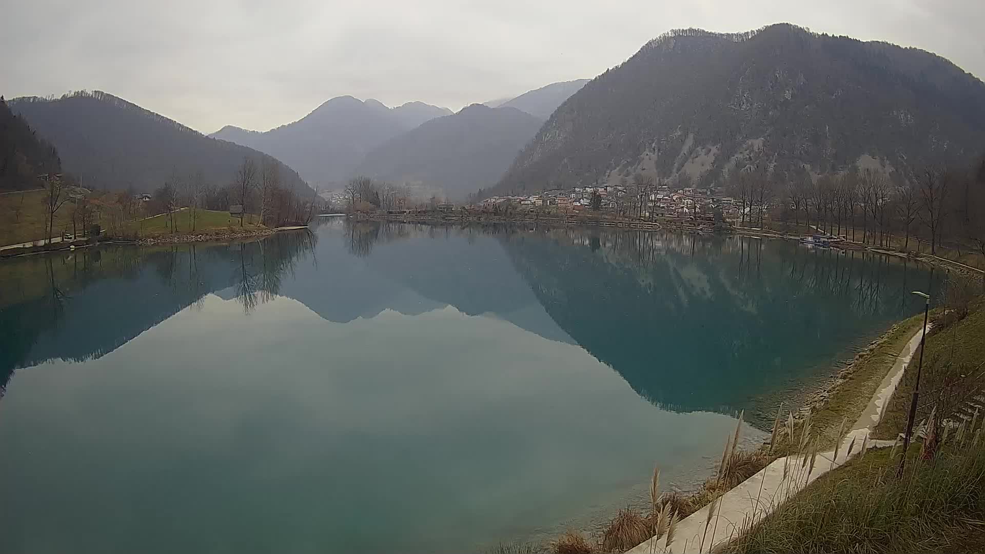 LIVEcam Most na Soči lago – Slovenia