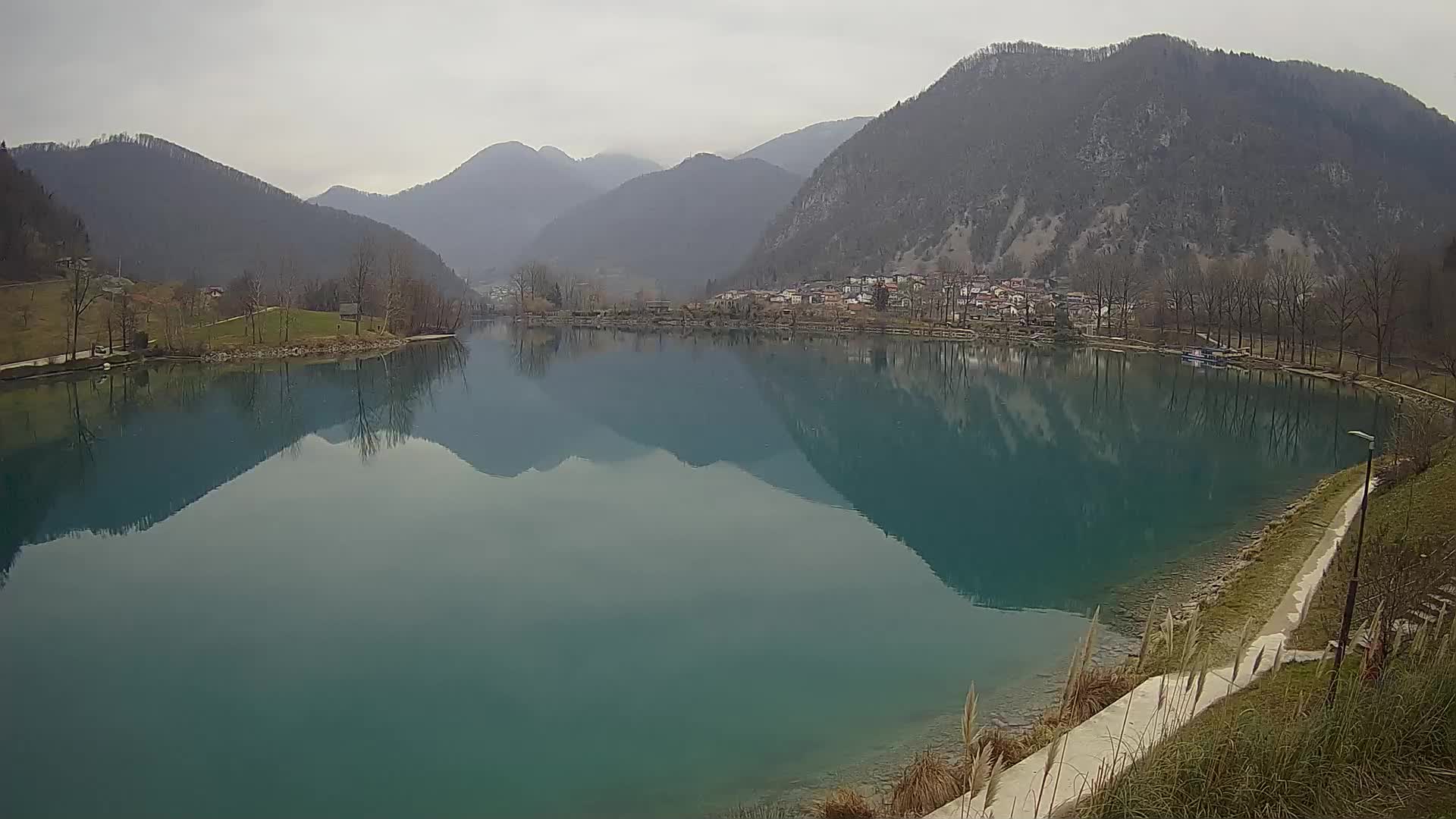 LIVE Webcam Most na Soči lake – Slovenia