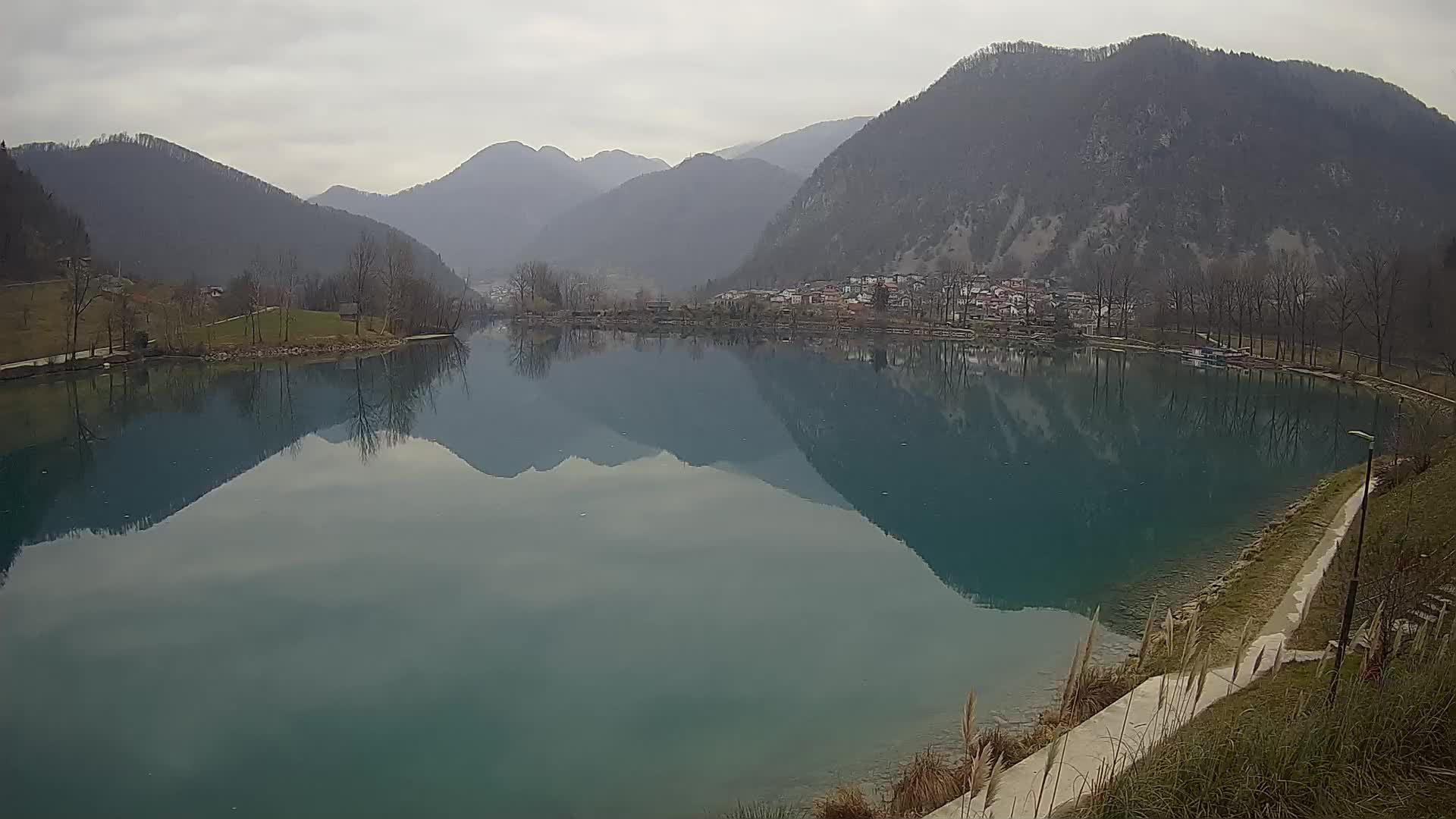 LIVEcam Most na Soči lago – Slovenia