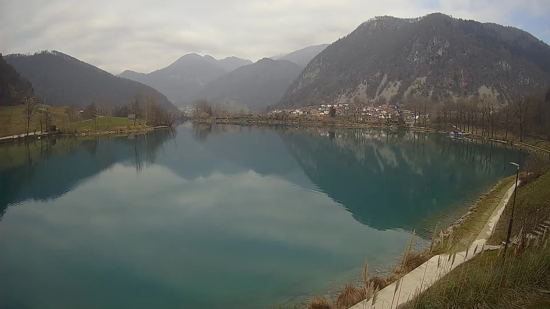 LIVEcam Most na Soči lago – Slovenia