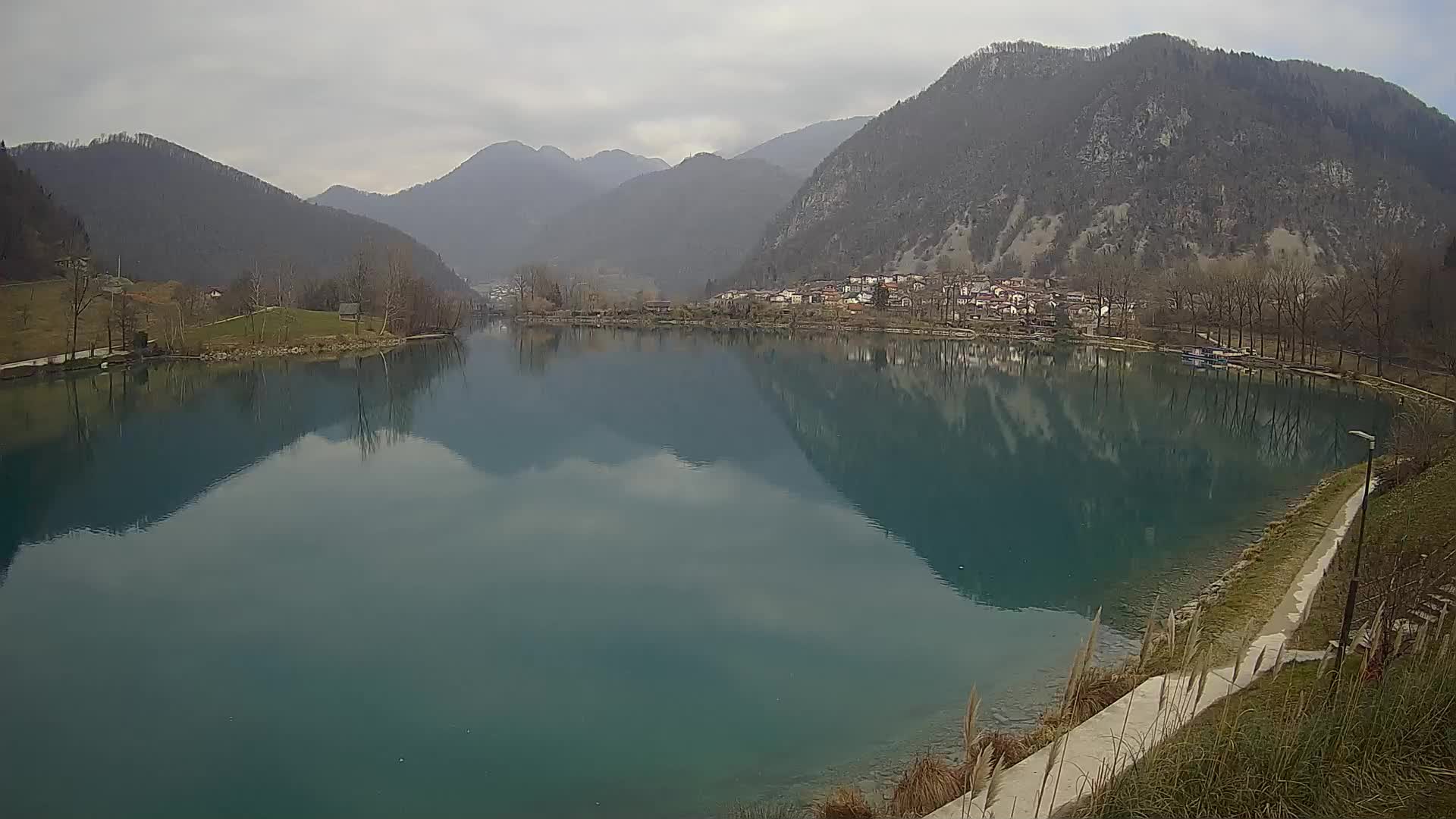 LIVE Webcam Most na Soči lake – Slovenia