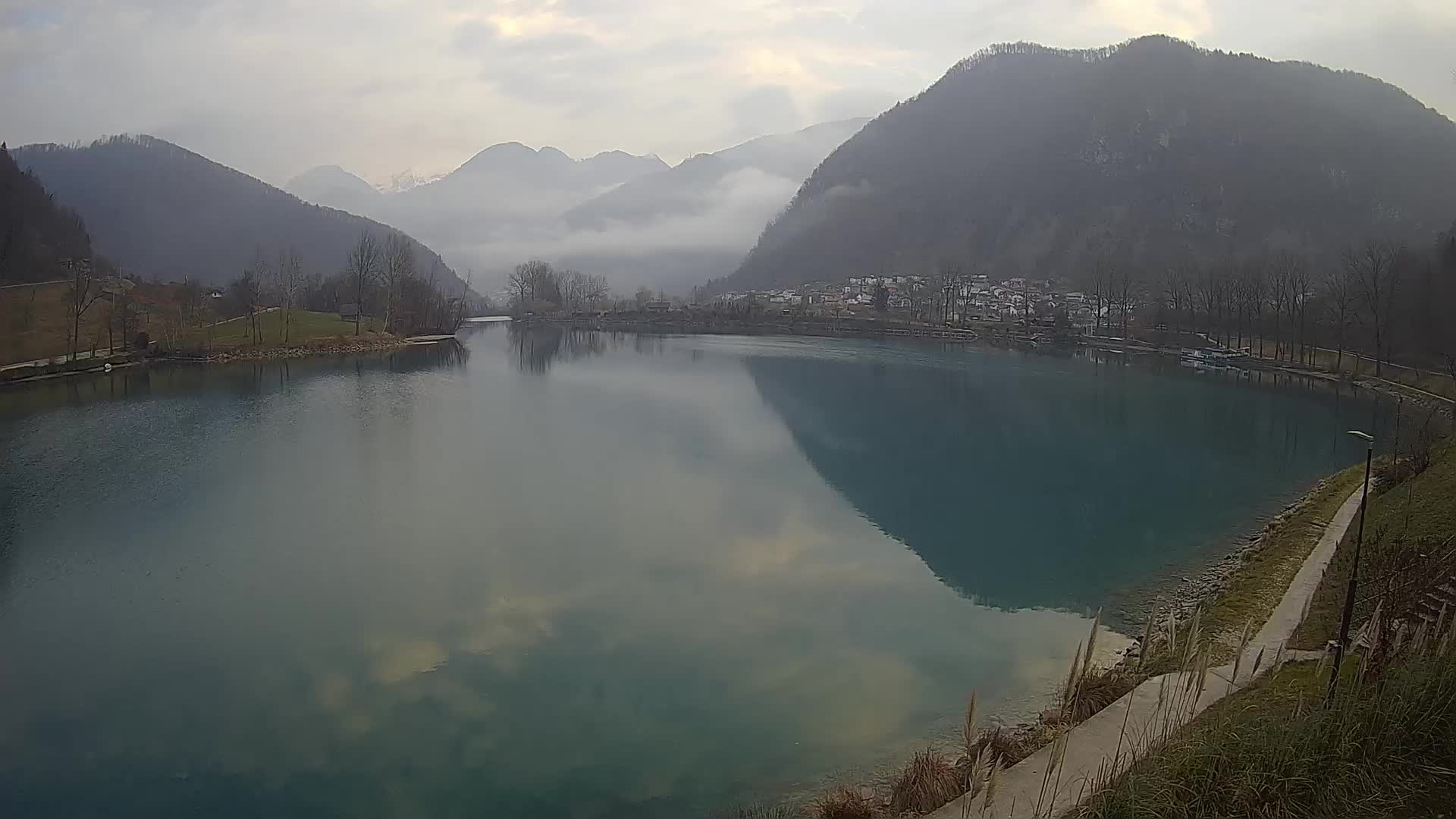 LIVEcam Most na Soči lago – Slovenia