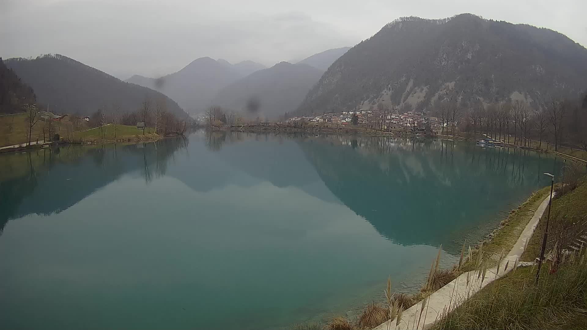 LIVEcam Most na Soči lago – Slovenia