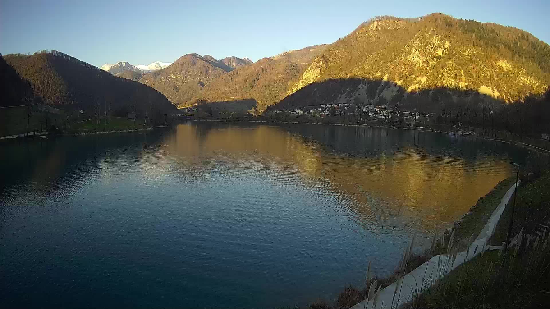 Most na Soči – Panoramic view of Lake