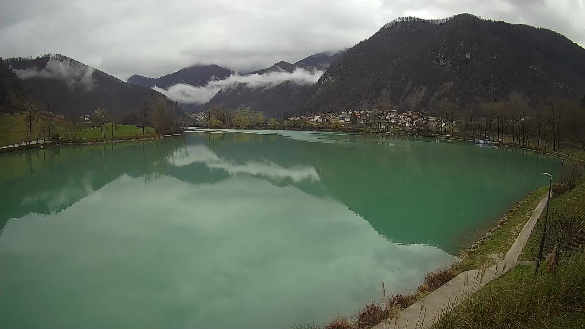 LIVEcam Most na Soči lago – Slovenia