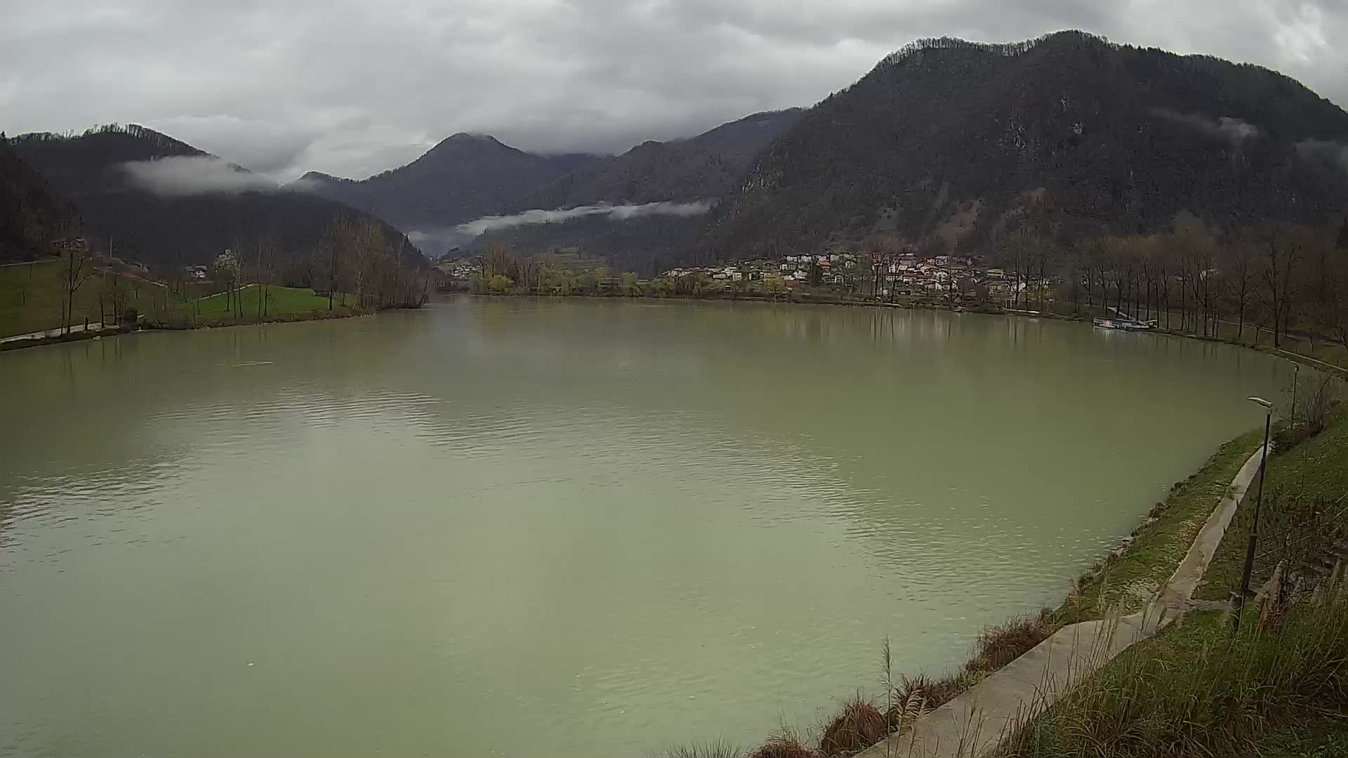 LIVE Webcam Most na Soči lake – Slovenia