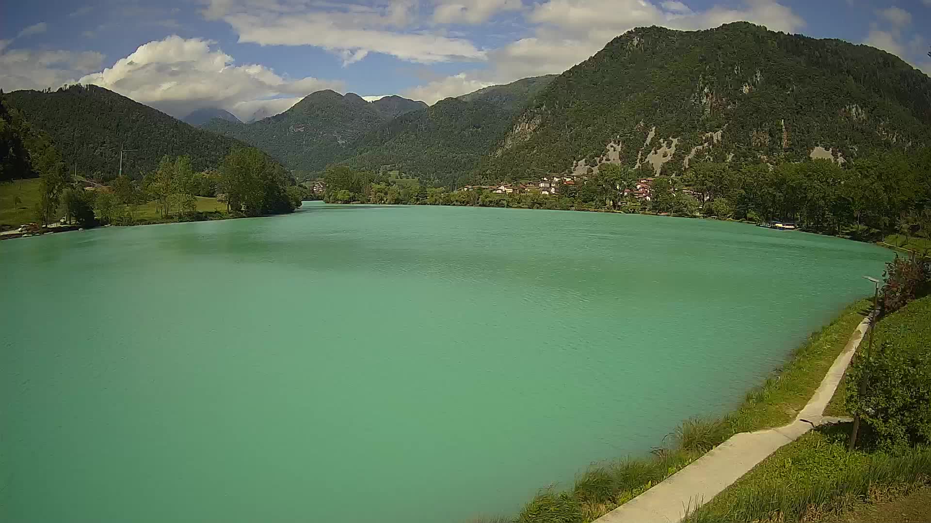 Most na Soči – Panorama dell’lago