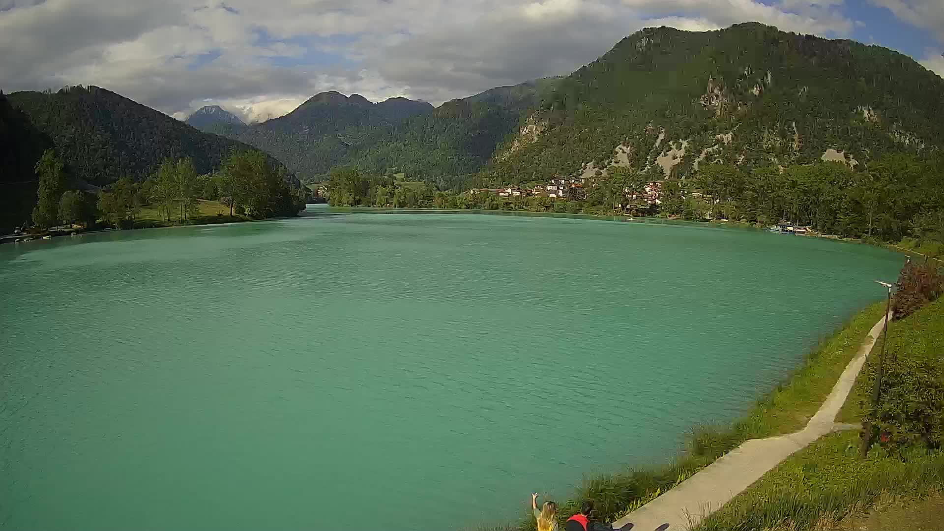 LIVE Webcam Most na Soči lake – Slovenia