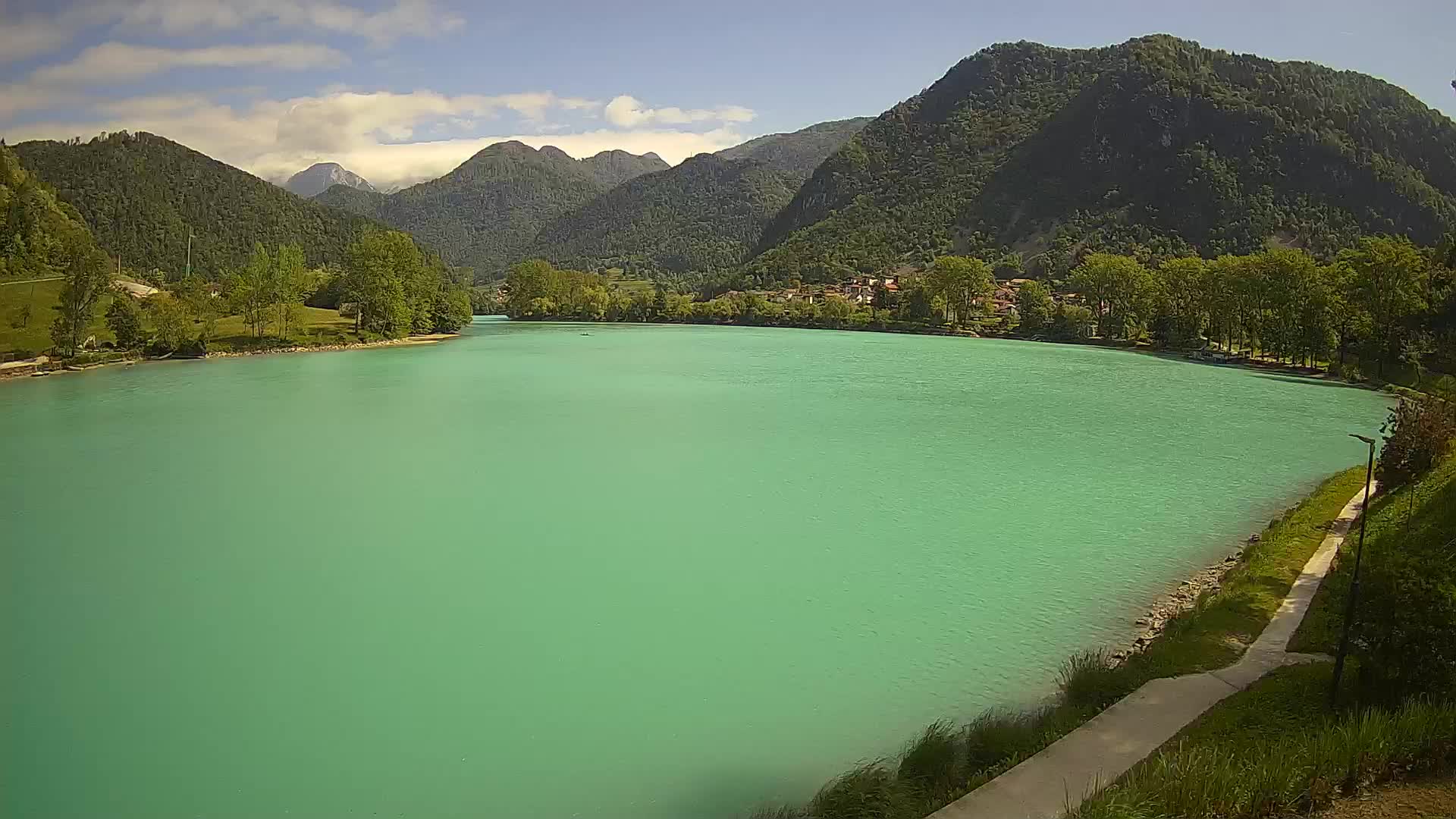 Most na Soči – Panorama dell’lago