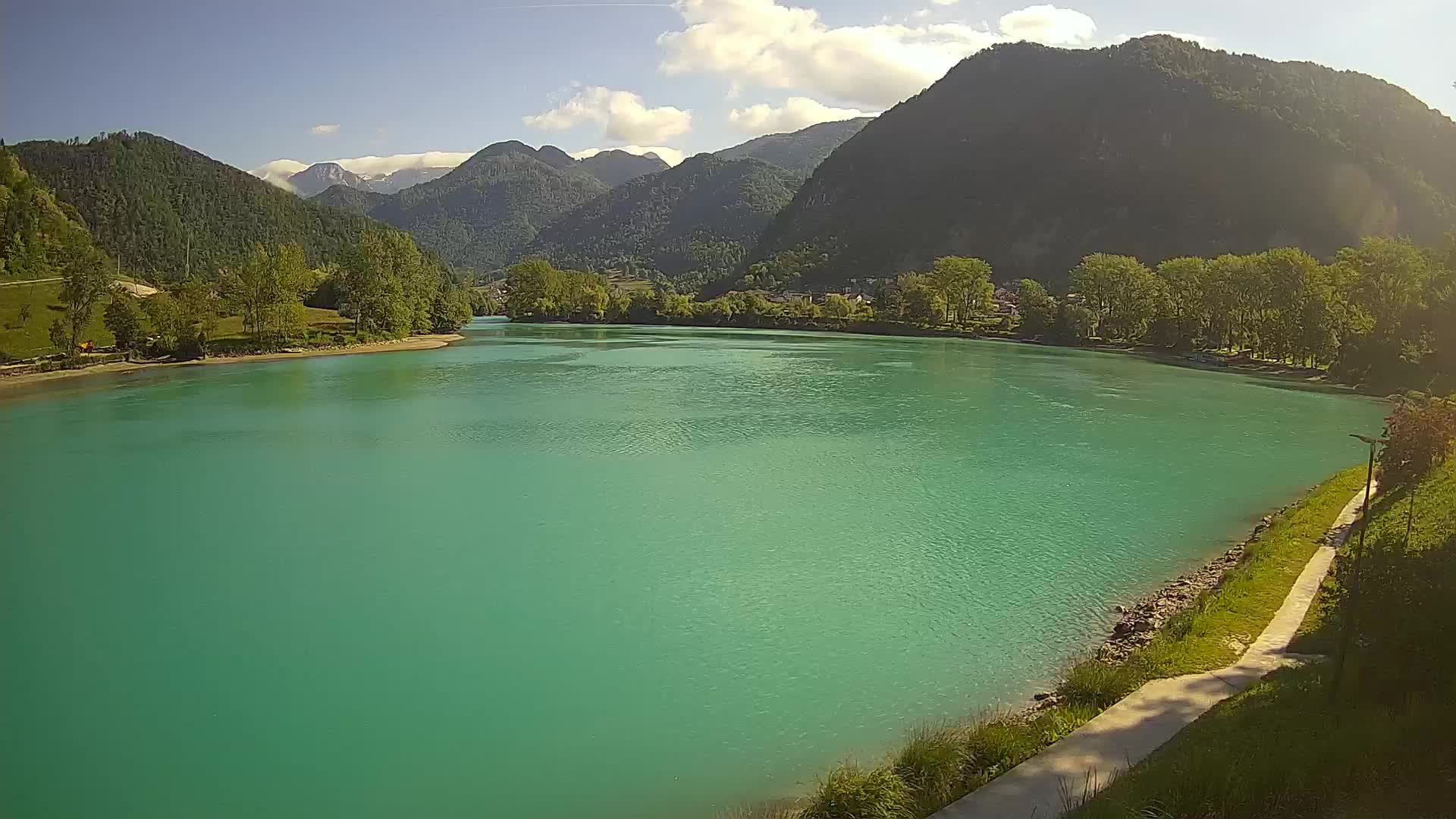 Webcam Most na Soči See – Slowenien