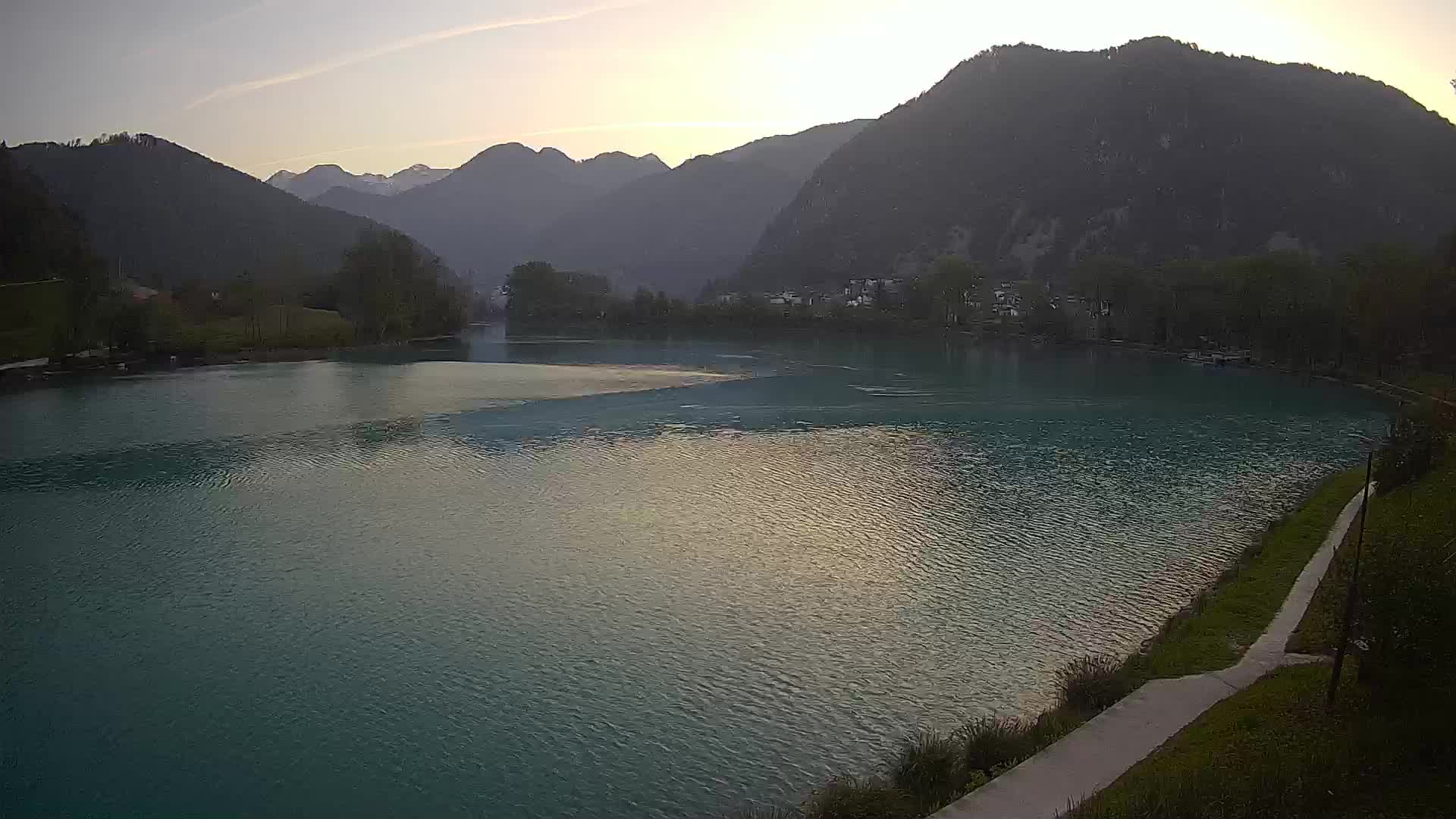 Live Mosta na Soči webcam Slovénie