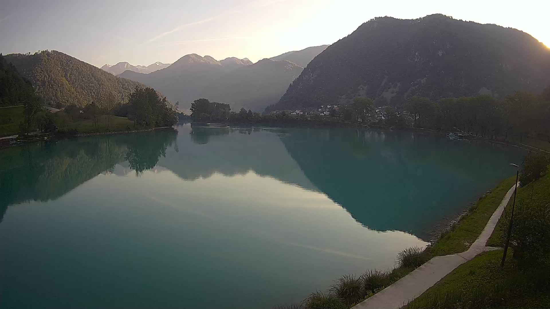 Webcam Most na Soči See – Slowenien