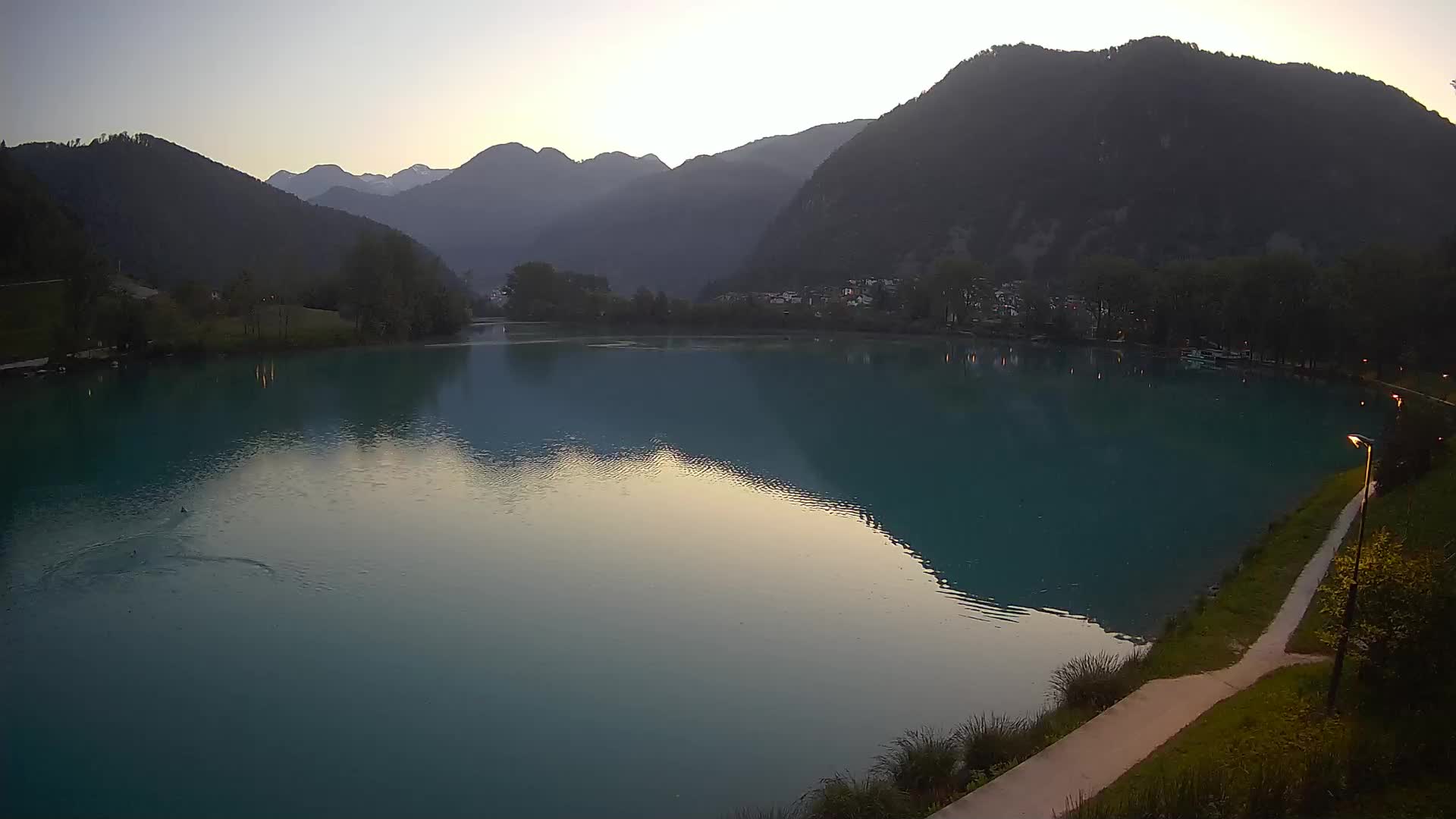 LIVE Webcam Most na Soči lake – Slovenia