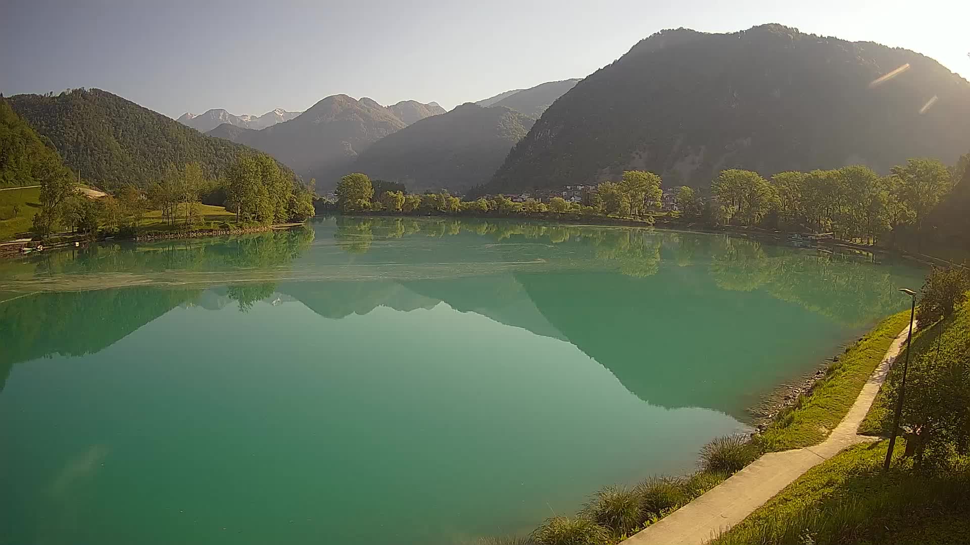 Most na Soči – Panorama dell’lago