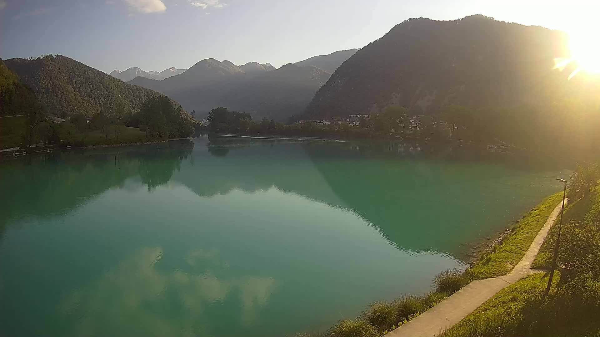 Webcam Most na Soči See – Slowenien