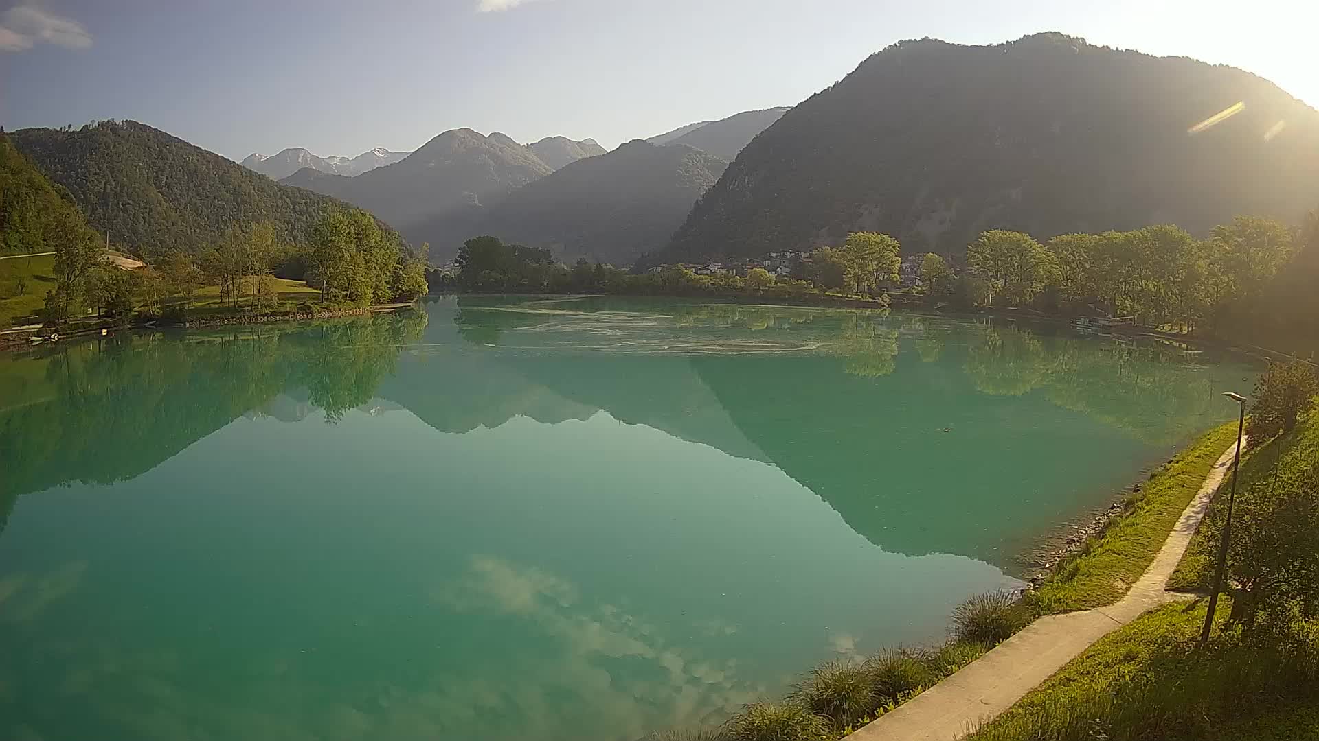 Webcam Most na Soči See – Slowenien