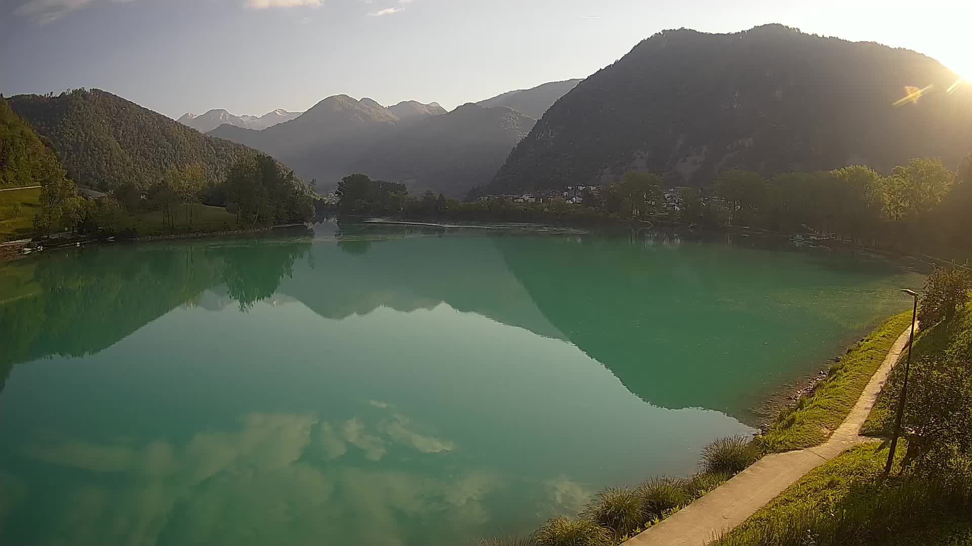 Most na Soči – Panorama dell’lago