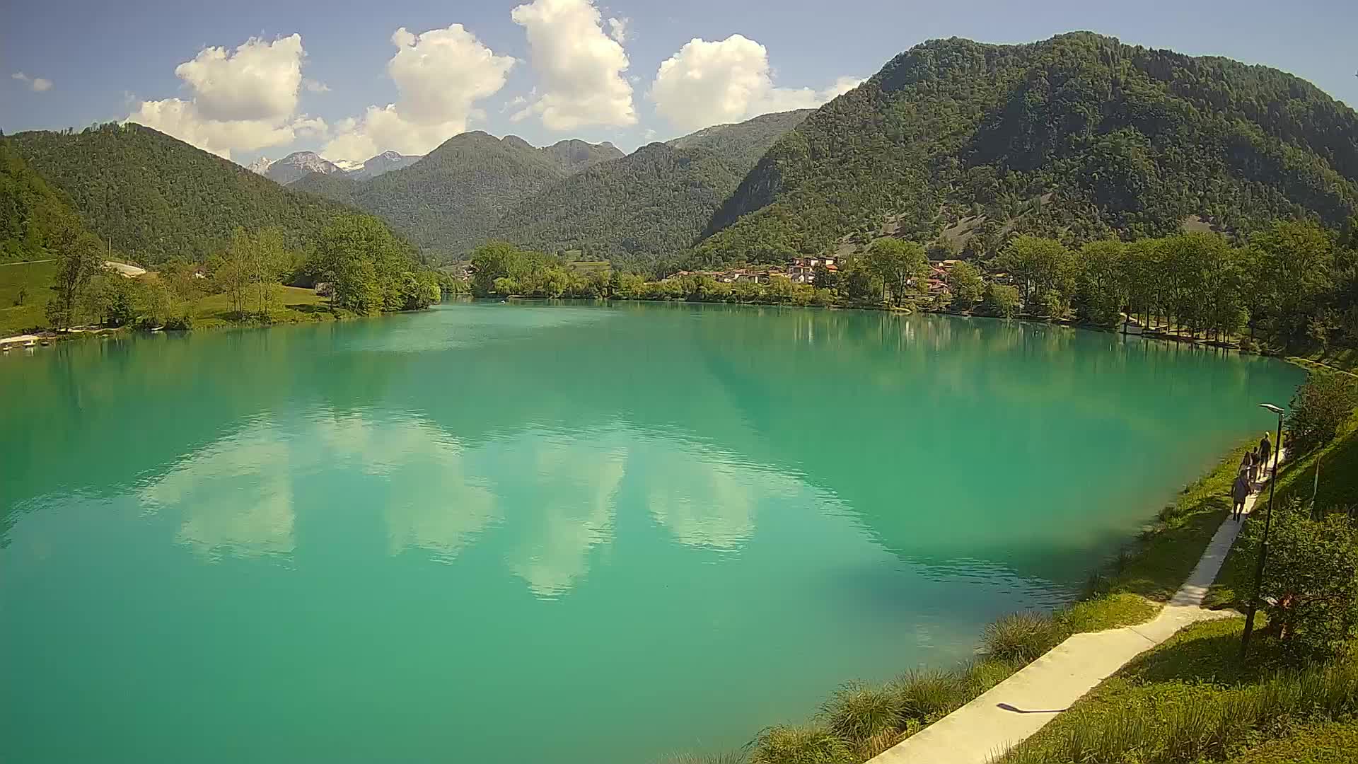 Webcam Most na Soči See – Slowenien