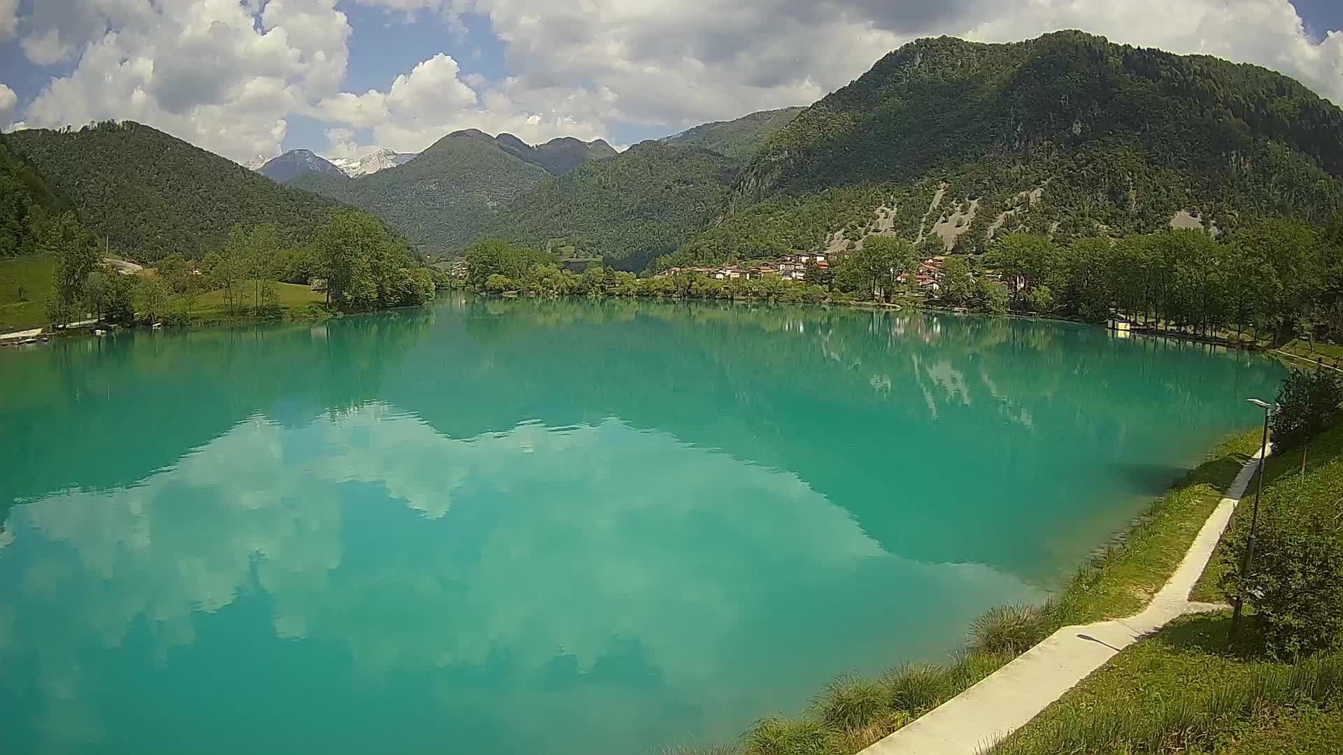 Live Mosta na Soči webcam Slovénie