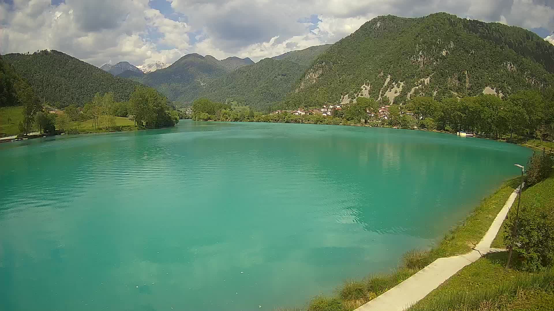 Live Mosta na Soči webcam Slovénie