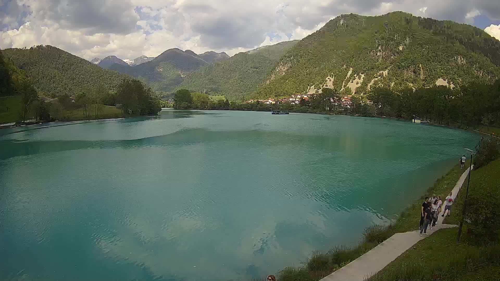 LIVE Webcam Most na Soči lake – Slovenia